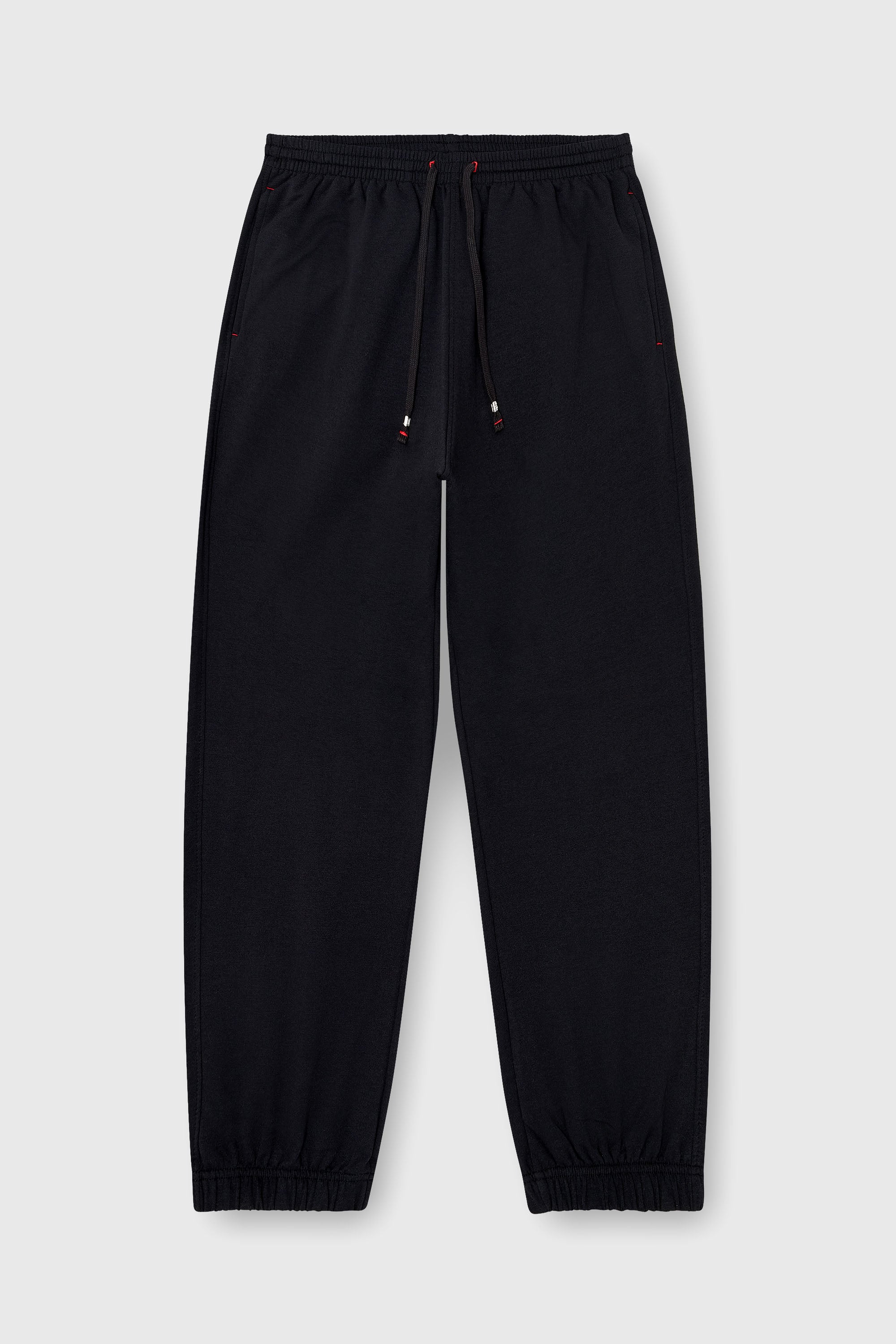 Diesel - LENNY-D-CORE, Pantaloni felpati in misto cotone smerigliato Uomo in Nero - 2
