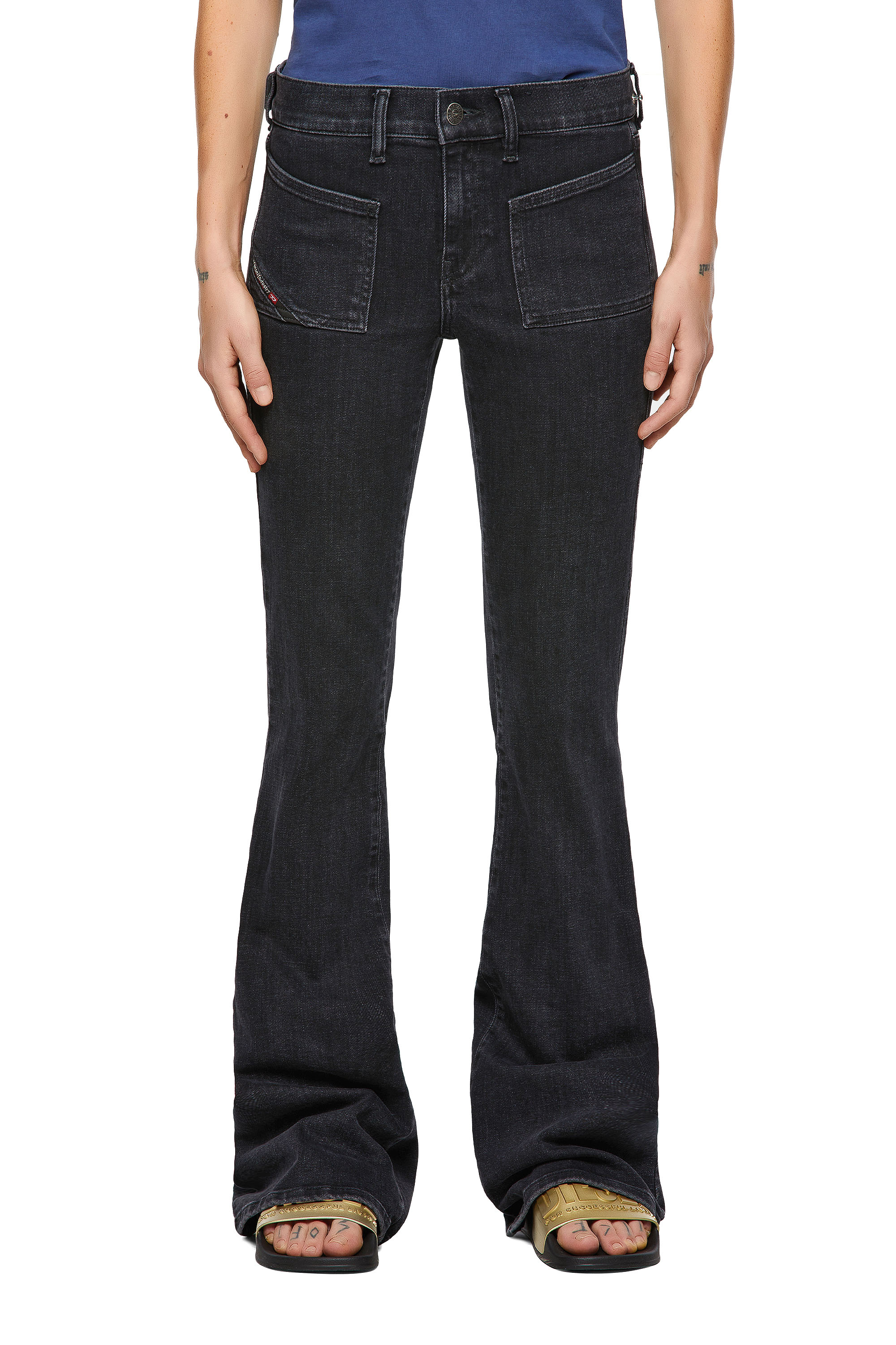 D-Ebbey 09A66, Nero/Grigio scuro - Jeans