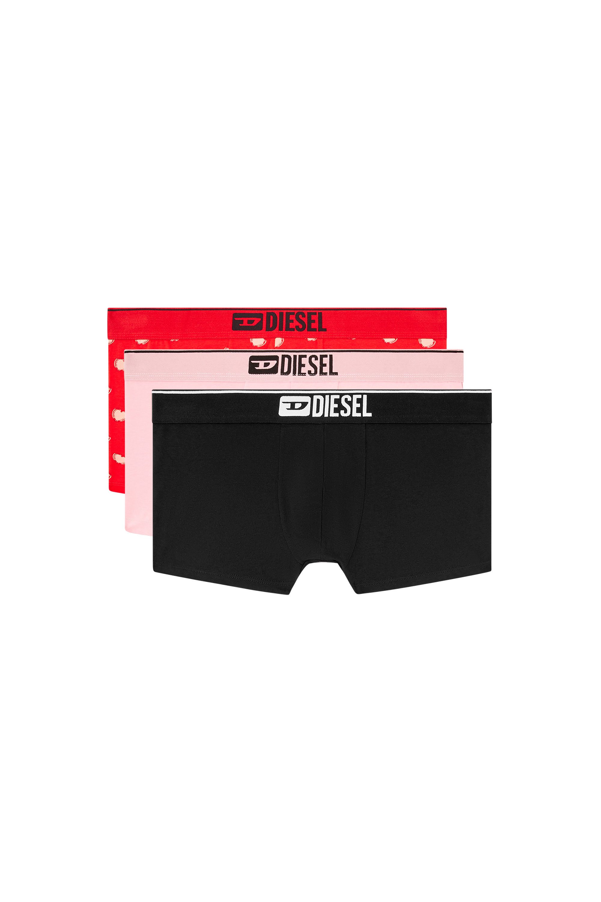 Diesel - DAMIEN-GFT-3PACK, Set da tre paia di boxer con cuore Uomo in Multicolor - 1