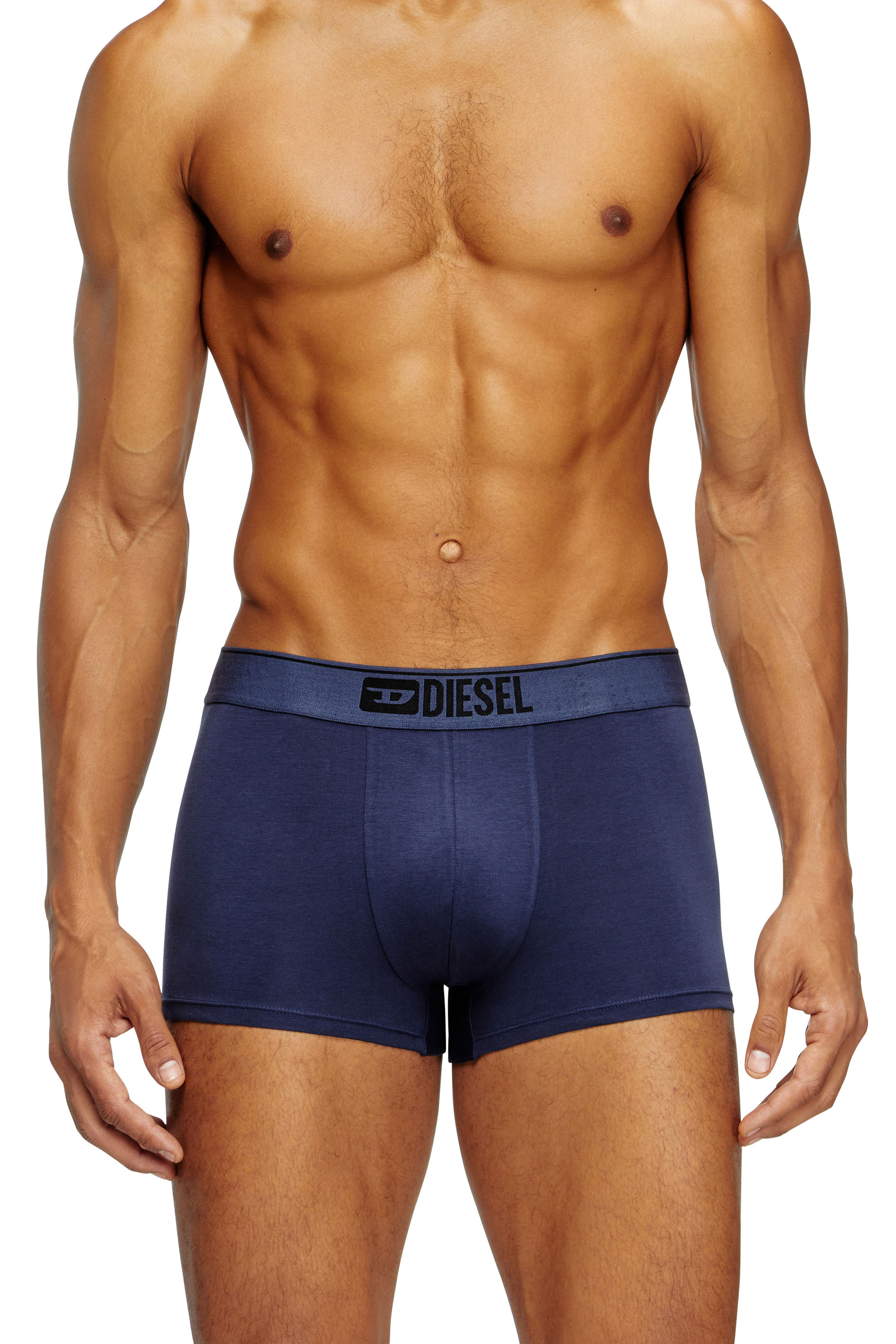 Diesel - UMBX-DAMIENTHREEPACK, Set di tre boxer tinta unita Uomo in Multicolor - 2
