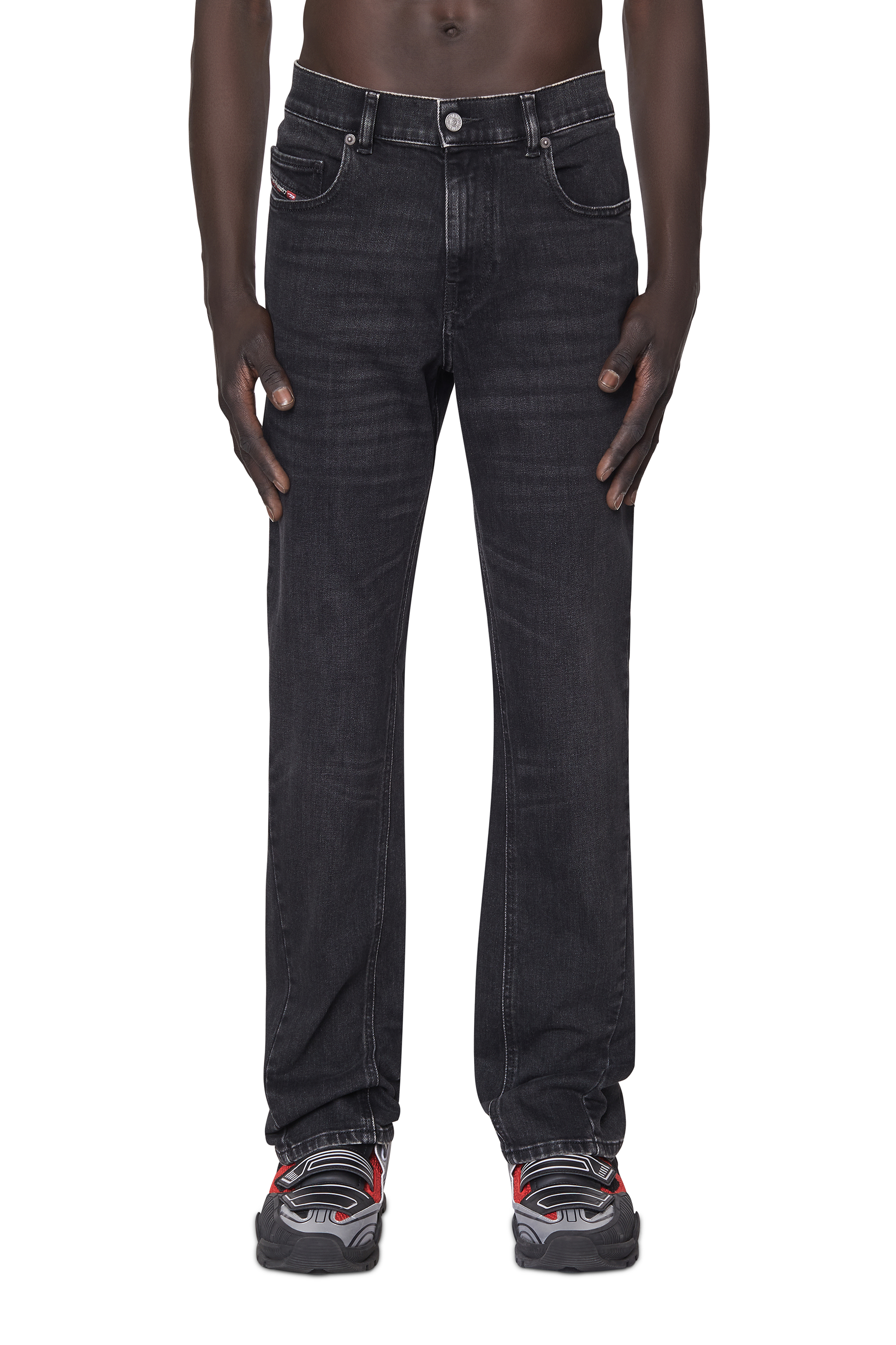 2021 09B83 Uomo: Jeans Bootcut Nero/Grigio scuro | Diesel Library