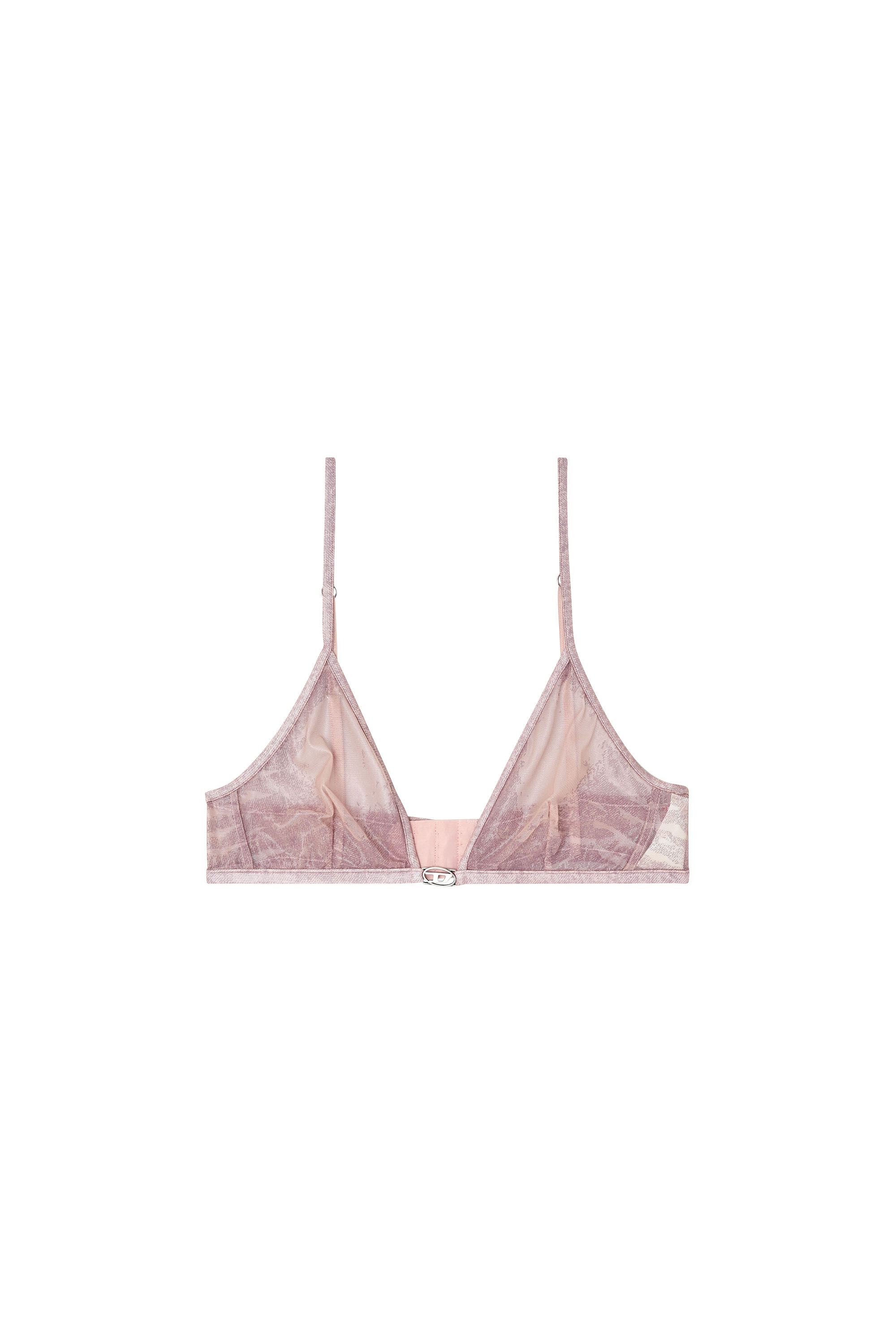 Diesel - LUNA-GFT, Reggiseno in nylon a triangolo Donna in Rosa - 2