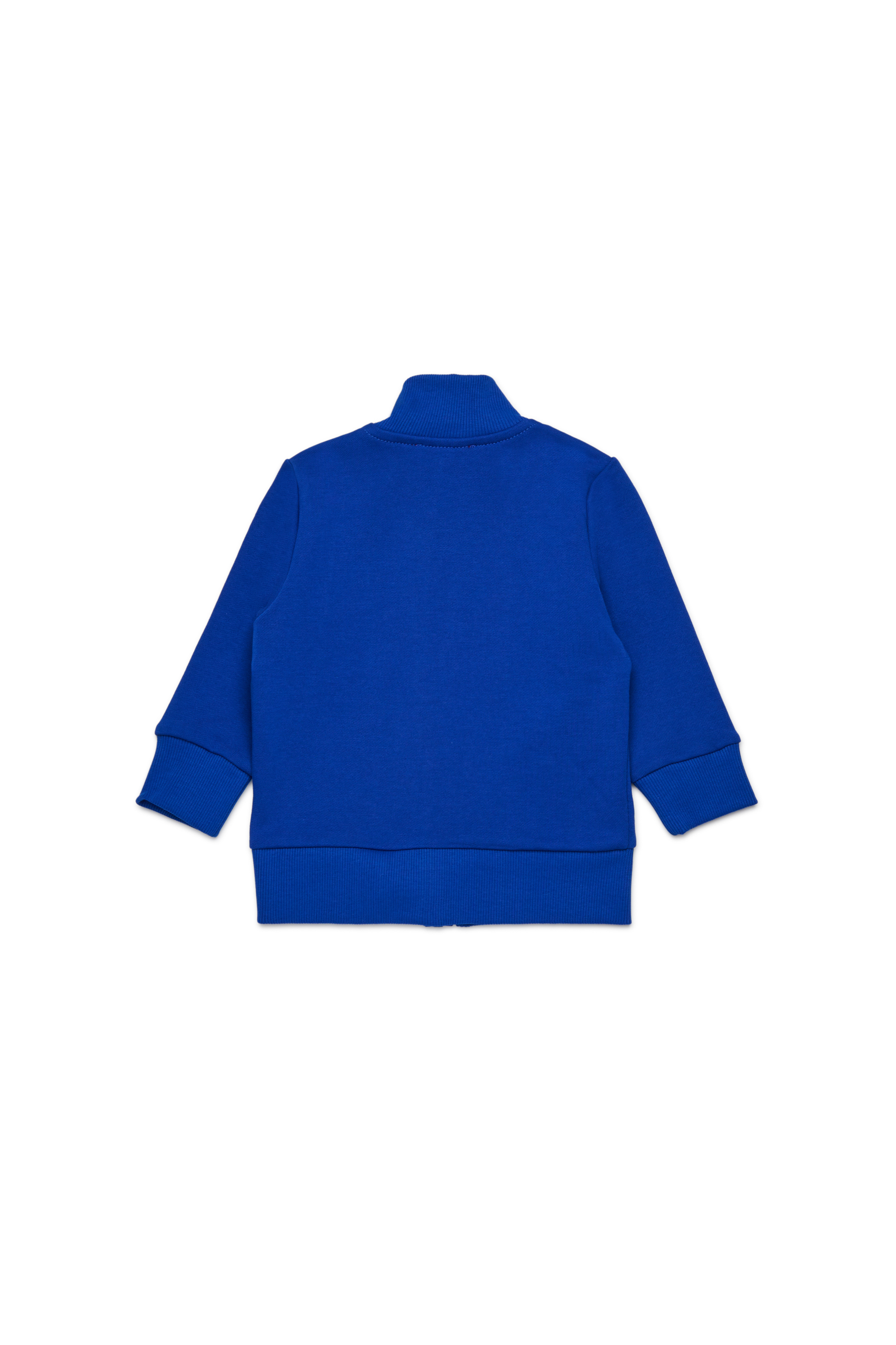 Diesel - SPINVIB, Felpa in cotone con zip Uomo in Blu - 2