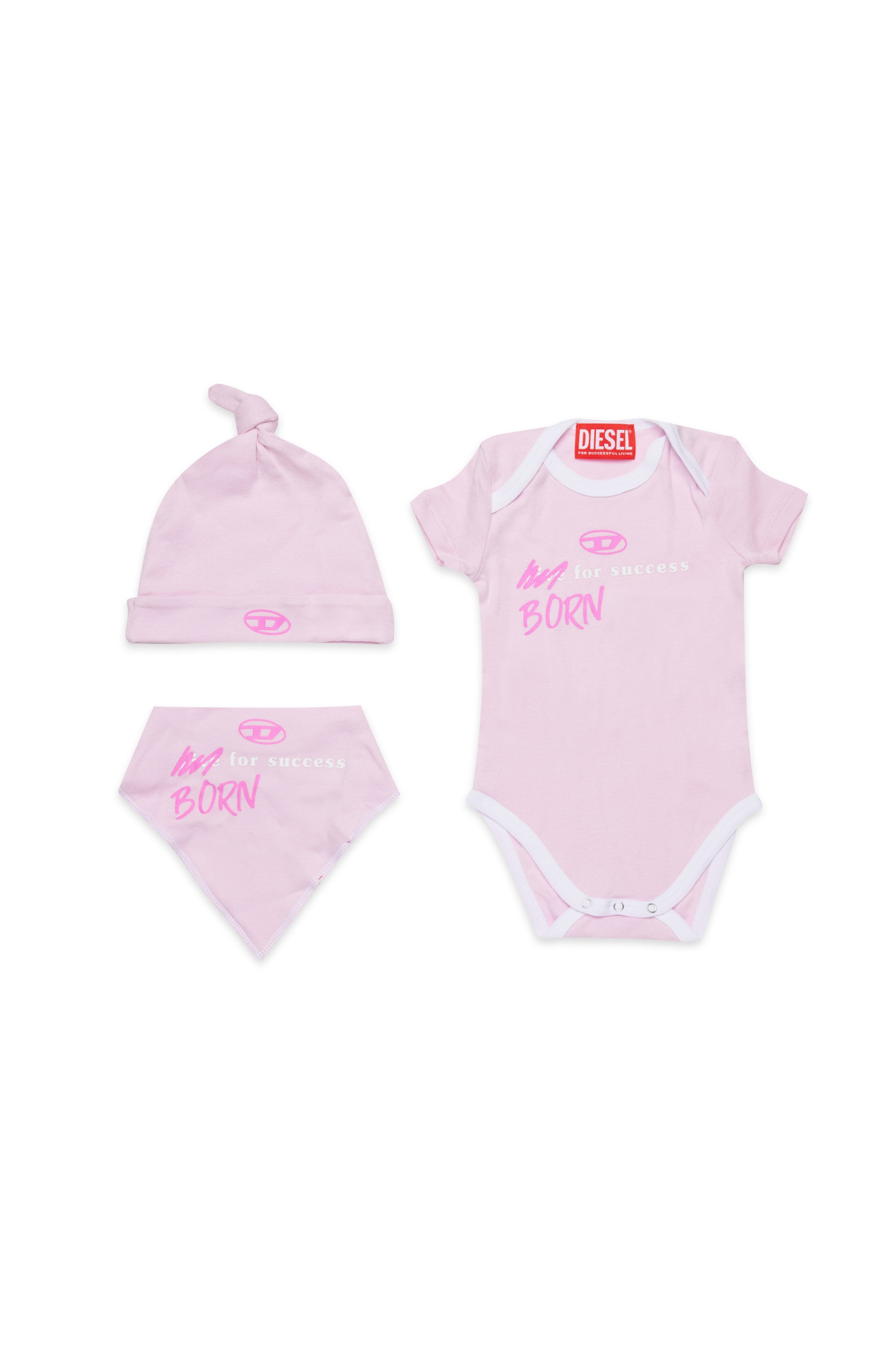 Diesel - URMASBOX-NB, Set regalo neonato Born For Success Unisex in Rosa - 1