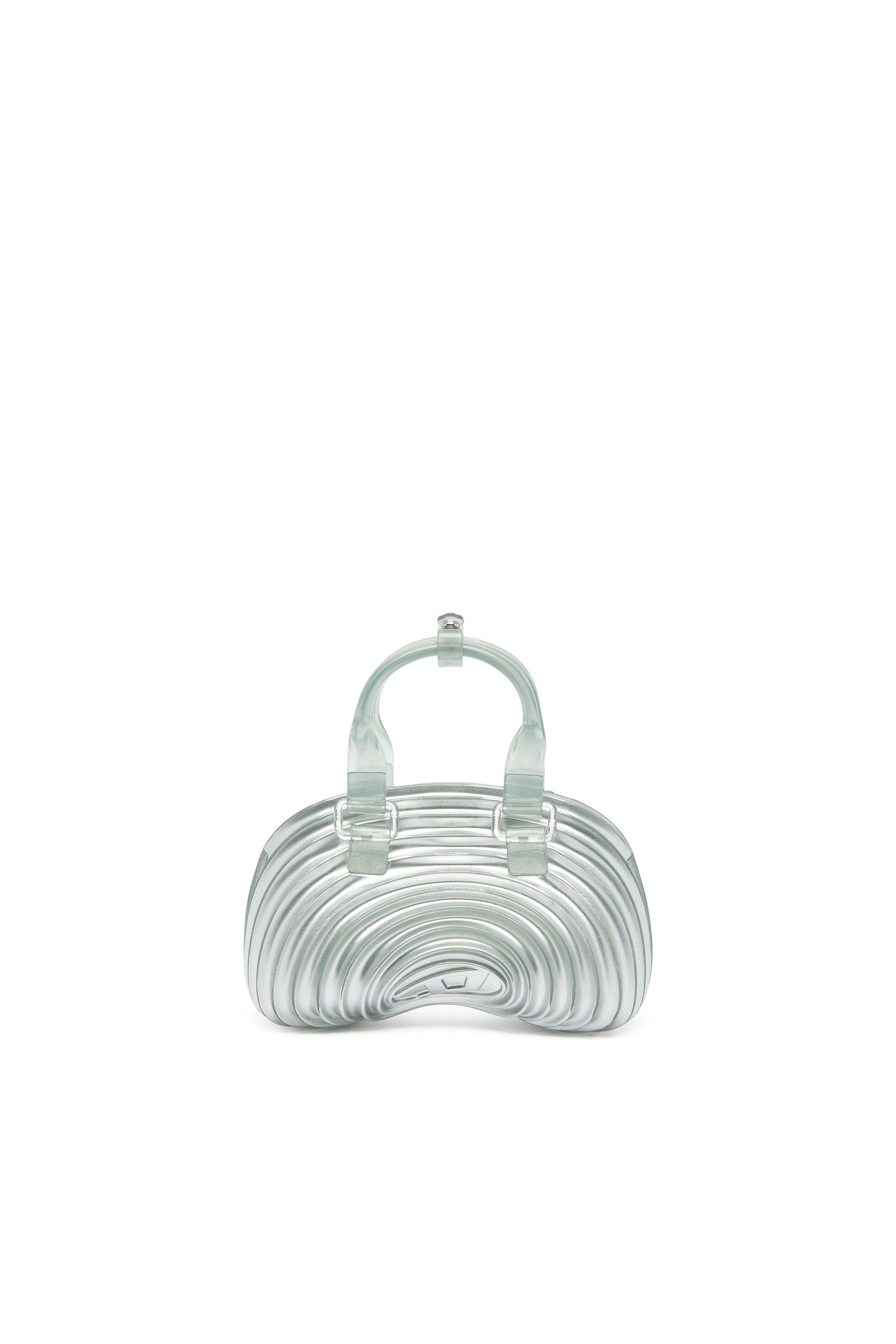 Diesel - MELISSA QUANTUM DOME, Quantum Dome &ndash; Borsa a mano in Melflex&reg; Donna in Argento - 3