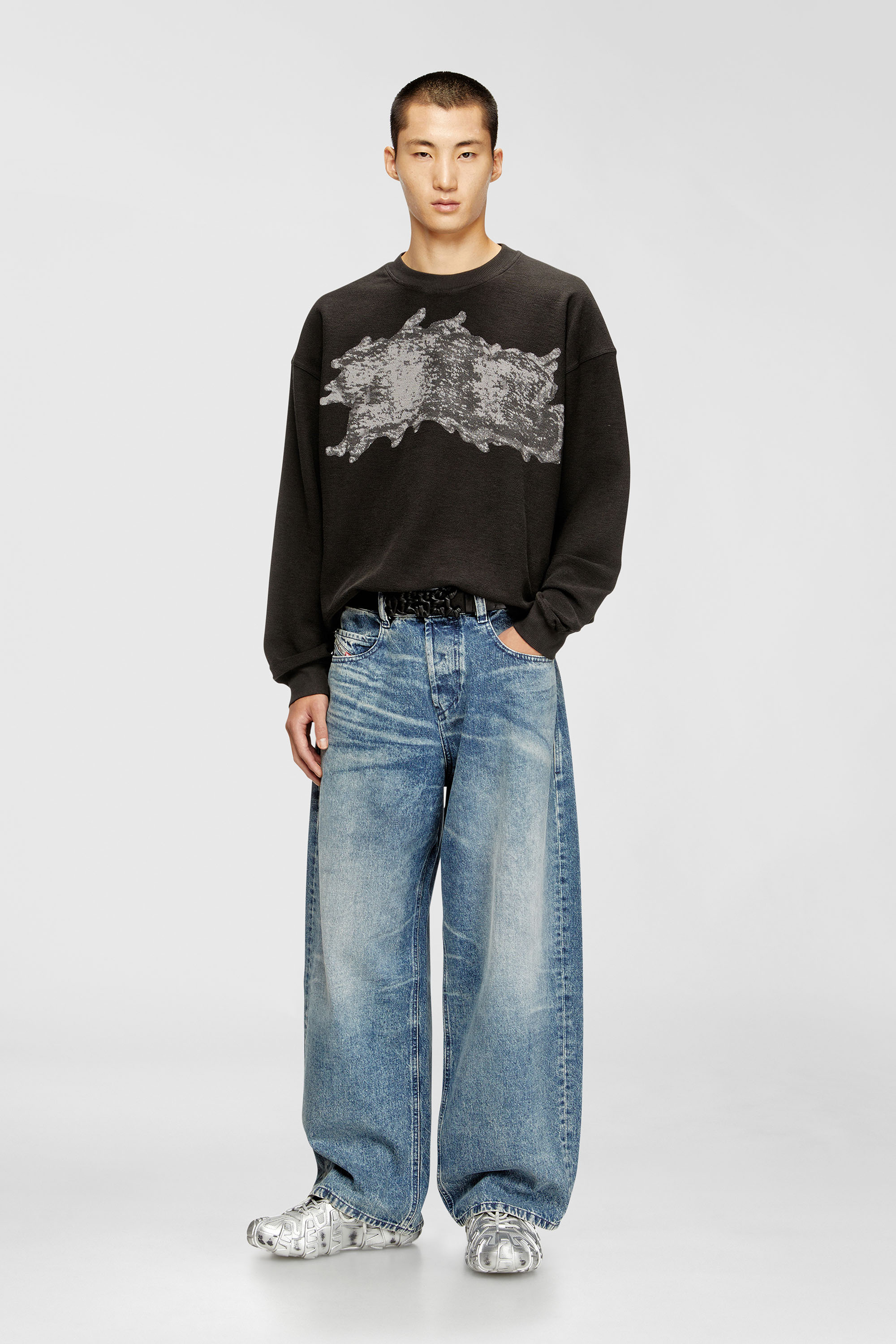 Diesel - Relaxed Jeans 1997 D-Enim 007DA Unisex, Blu Chiaro - Image 1
