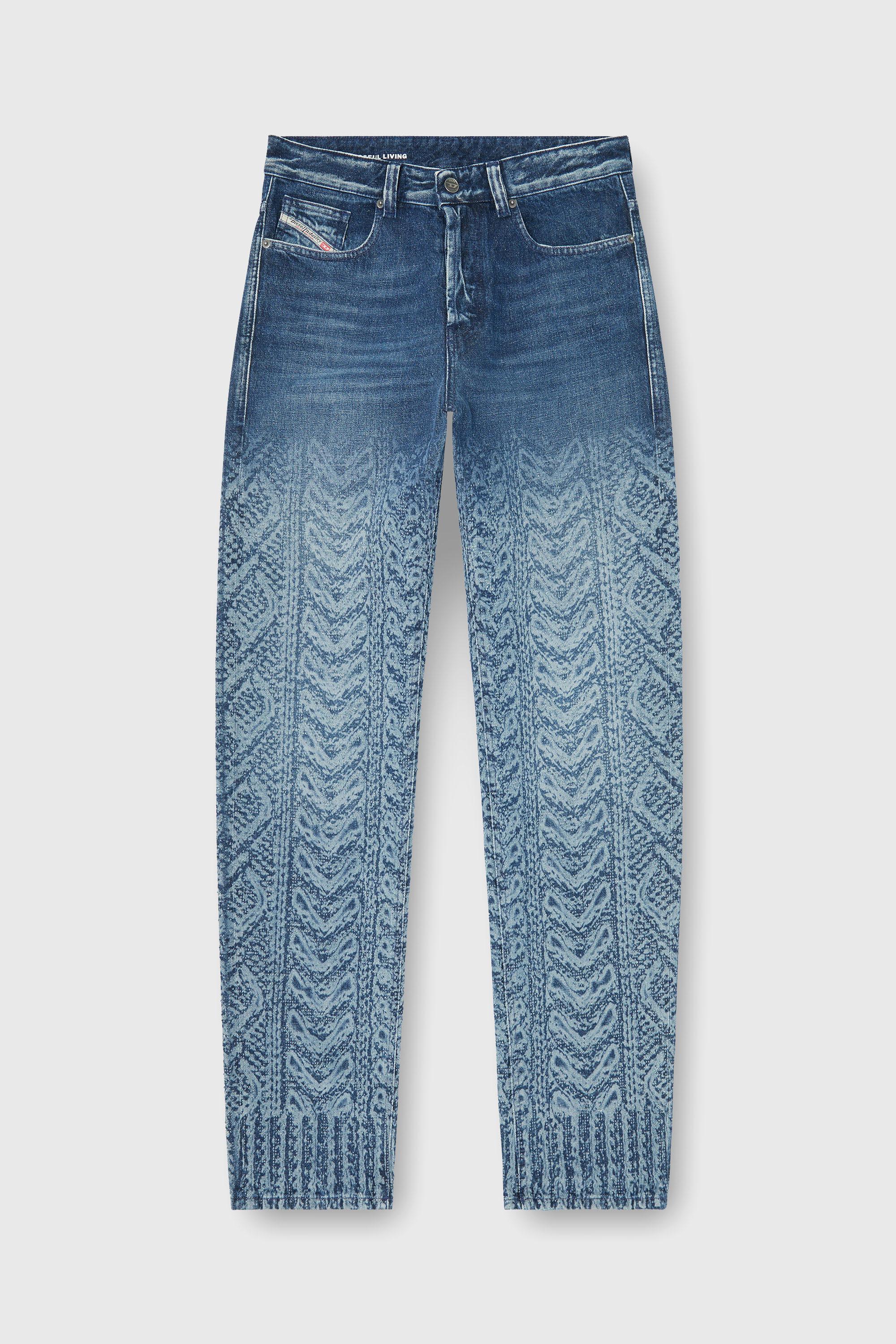 Diesel - Man's Regular Jeans 2024 D-Macs 007EV, Dark Blue - 6