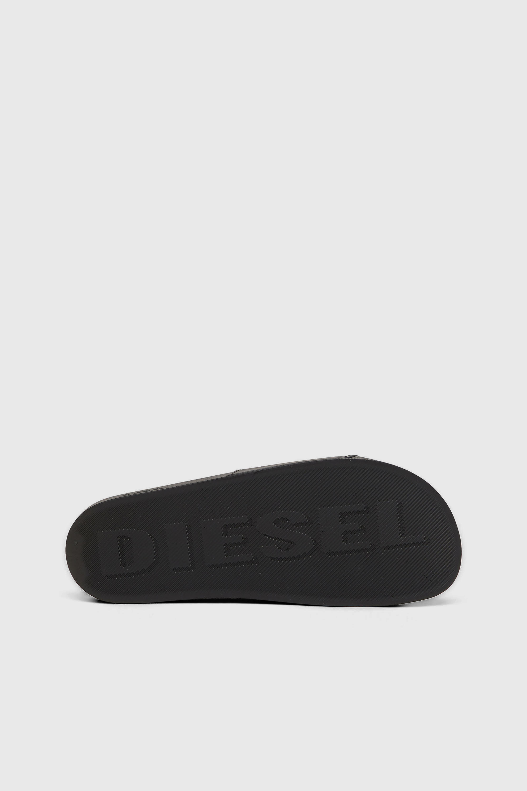 Diesel - SA-SWIM, Sa-Swim-Slide in gomma con logo D Uomo in Nero - 5