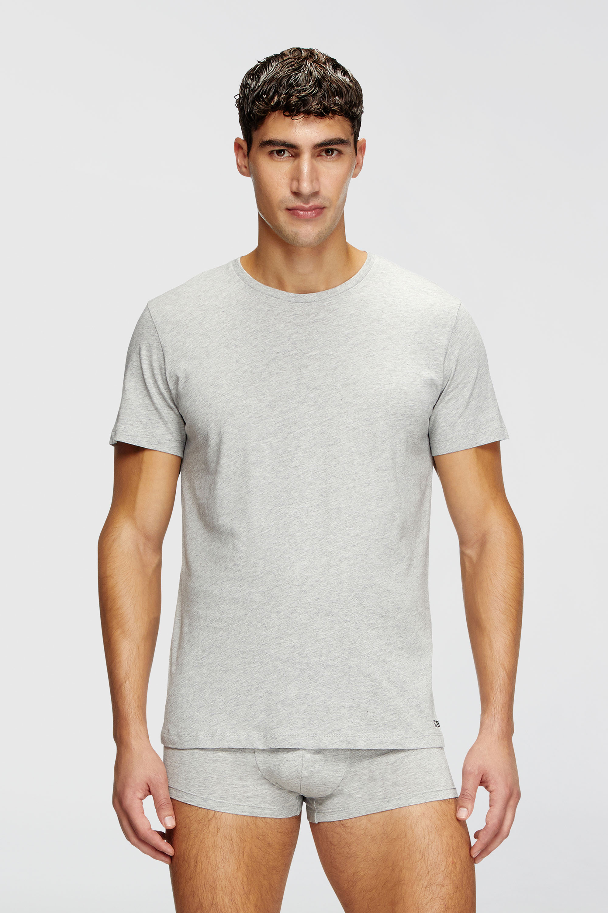 Diesel - RANDAL-D-BOX-3PACK, Man's Three-pack of T-shirts in Grey/Black - 2
