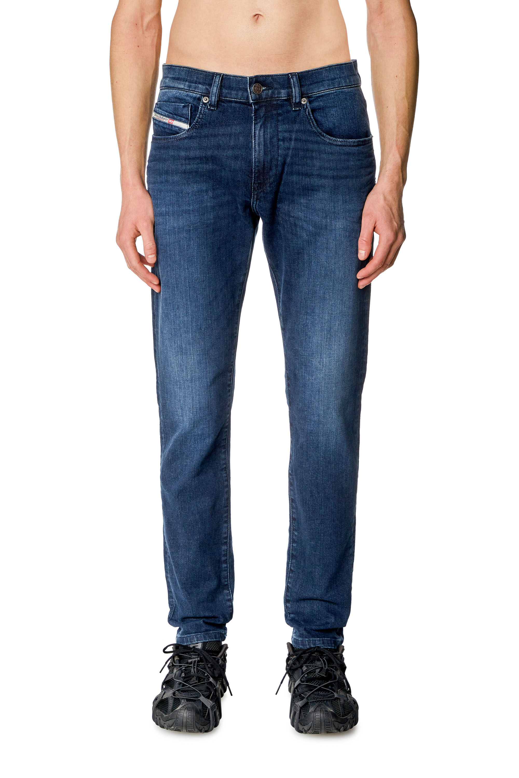 Diesel - Slim Jeans 2019 D-Strukt 0CNAA, Blu Scuro - Image 1