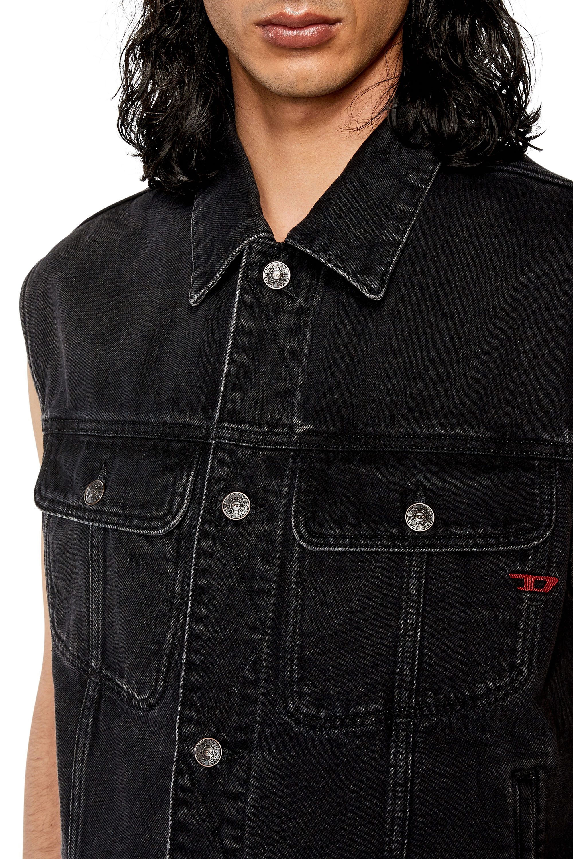 Diesel - D-BARCY-SM, Nero/Grigio scuro - Image 5