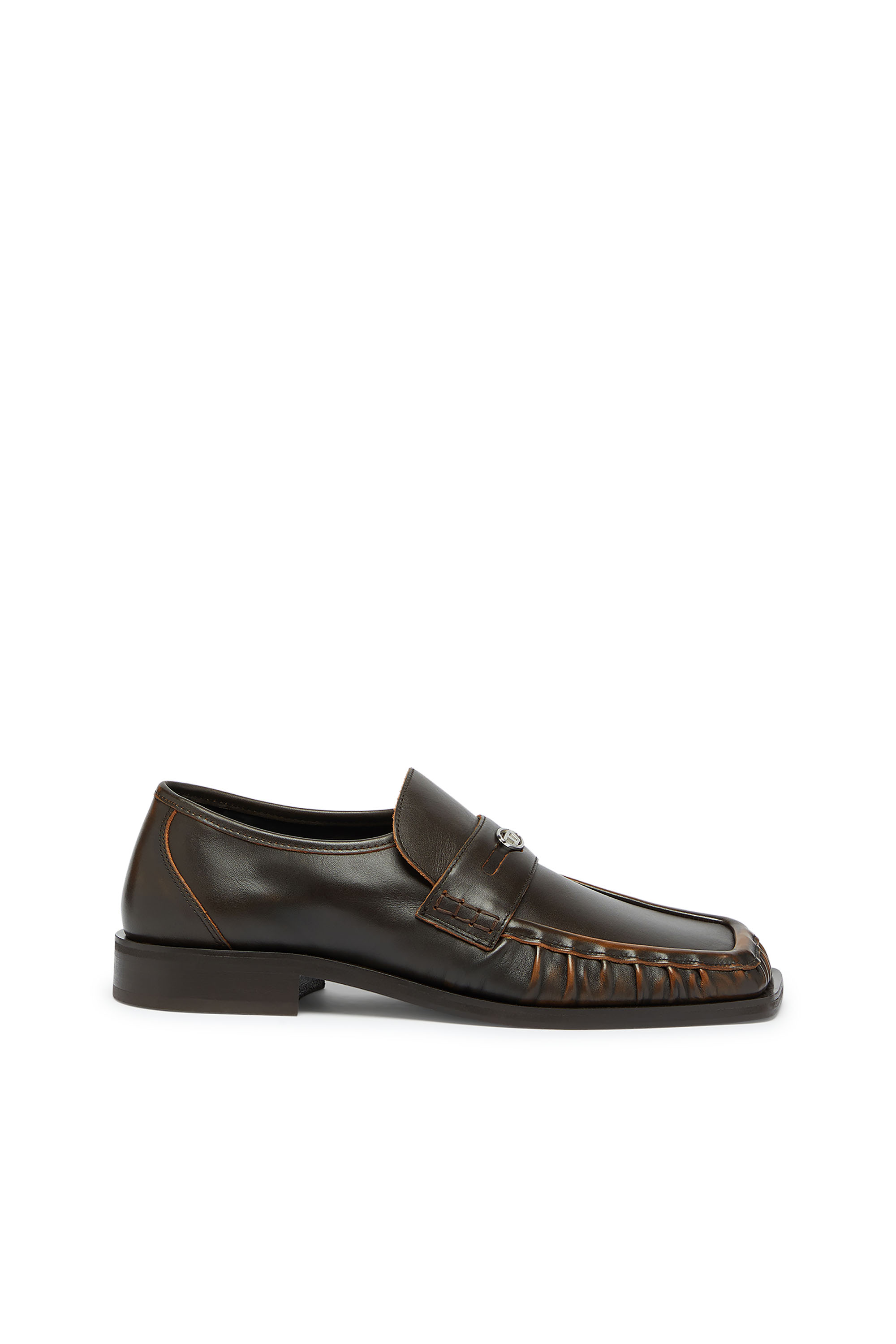 Diesel - D-AMBER LOAFER, D-Amber - Penny loafers in pelle Uomo in ToBeDefined - 1