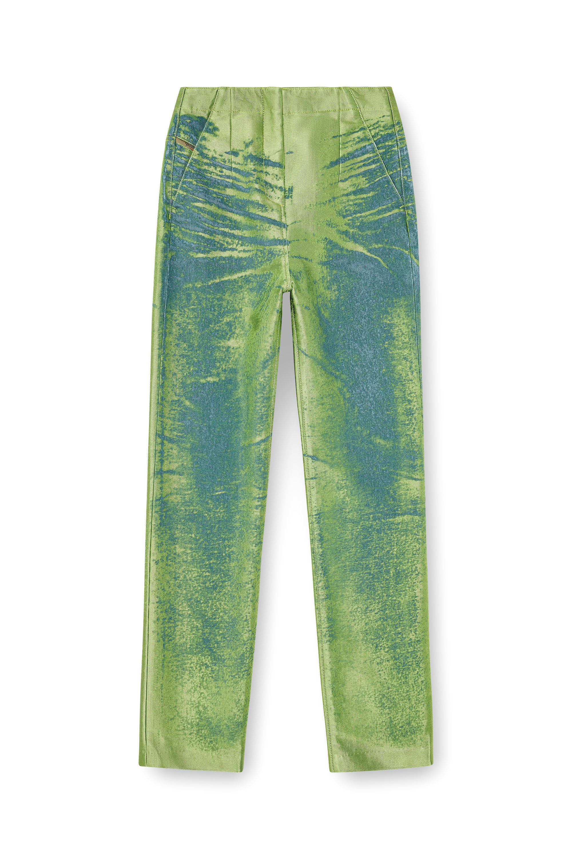 Diesel - Slim Jeans D-DRELIAN 0EFDK Donna, Verde - Image 3