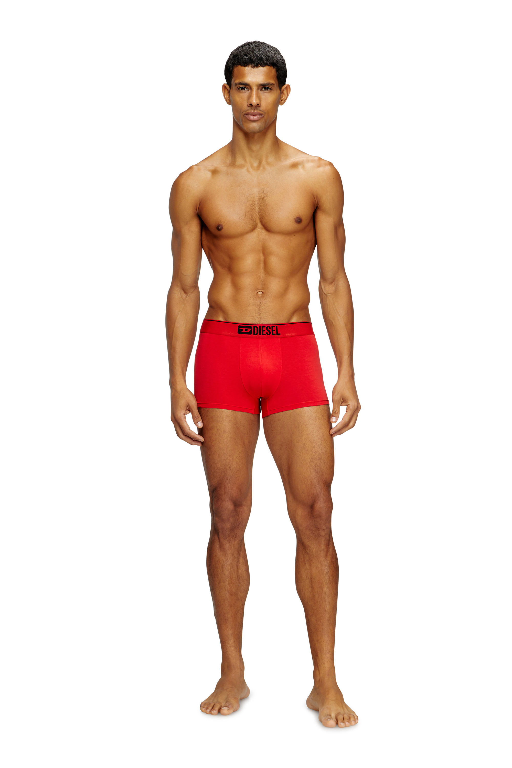 Diesel - UMBX-DAMIENTHREEPACK, Set di tre boxer tinta unita Uomo in Multicolor - 1