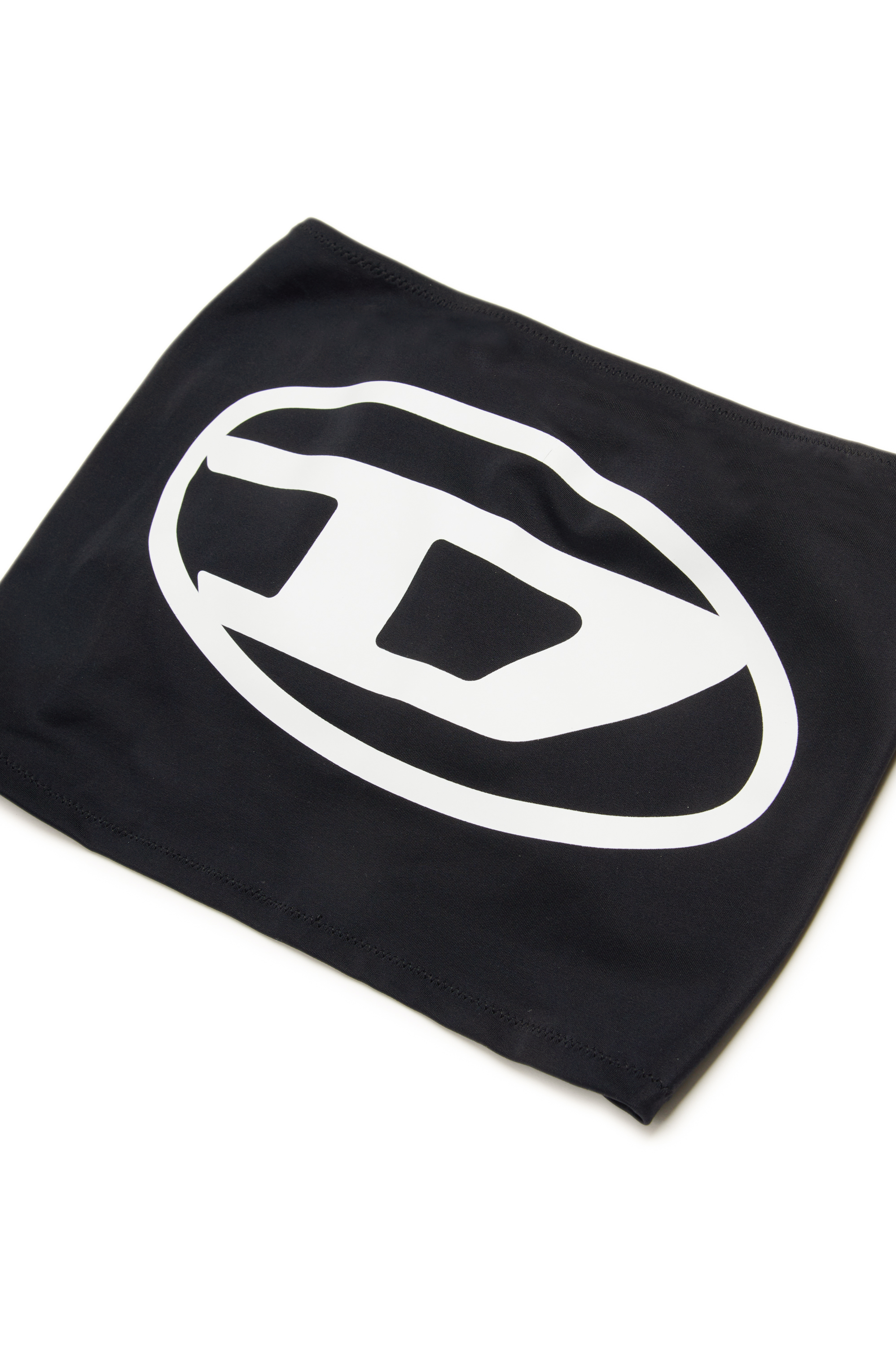 Diesel - MCUSMIN, Gonna da spiaggia con mega logo Oval D Donna in Nero - 4