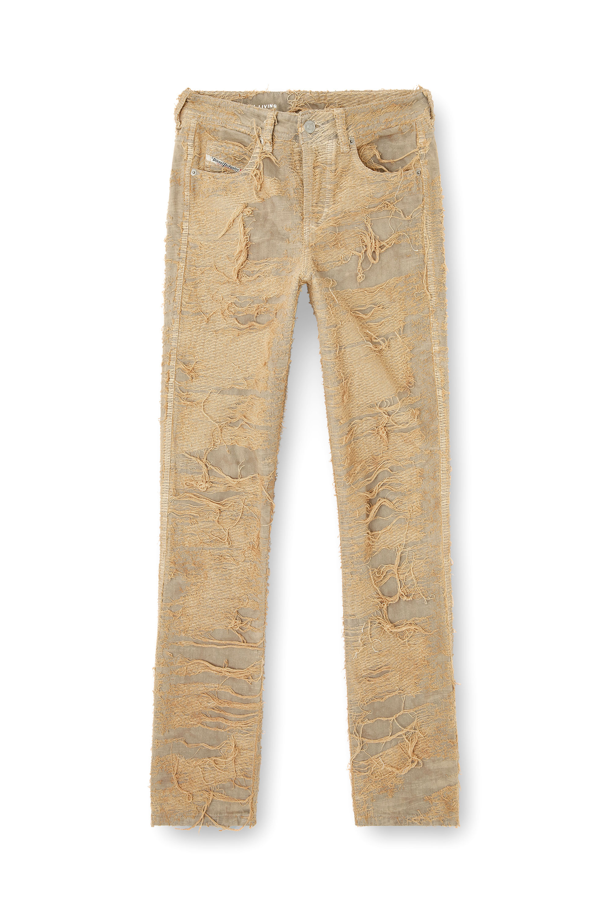 Diesel - Slim Jeans 1992 D-Jiann 007AZ Donna, Beige - Image 3