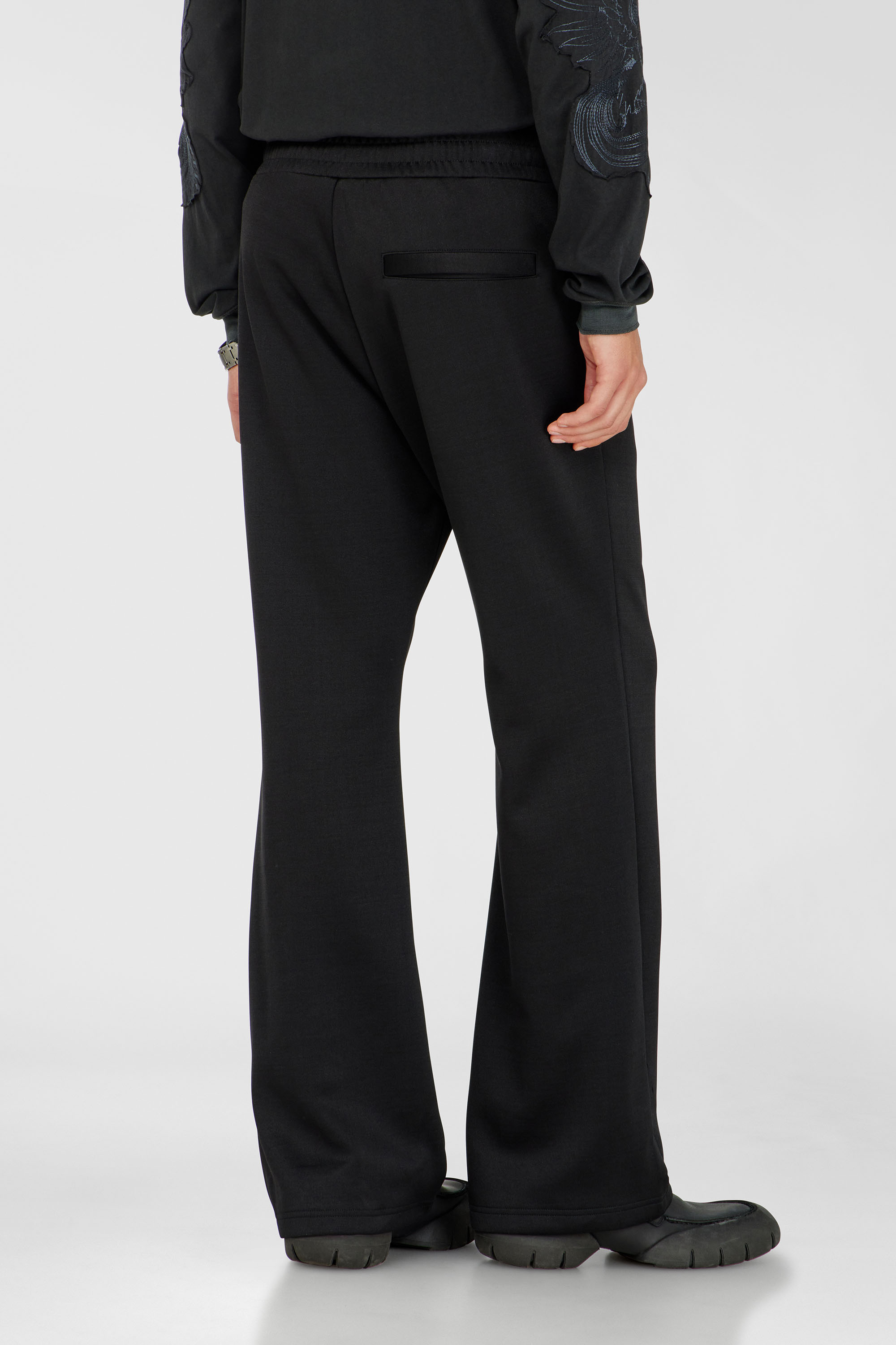 Diesel - P-LOCKING-DO, Pantaloni con profili a contrasto Uomo in Nero - 4