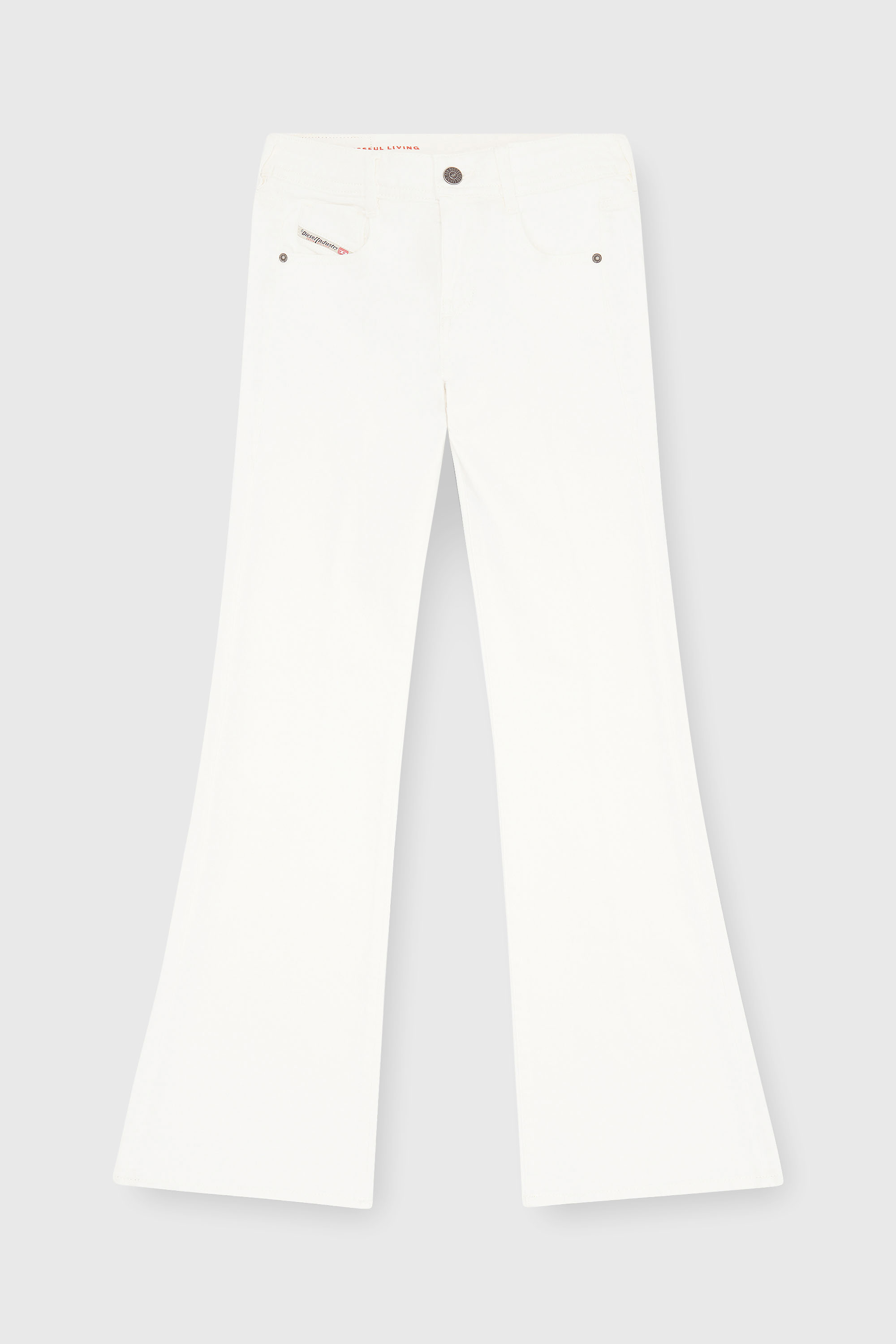 Diesel - Bootcut Jeans 1969 D-Ebbey 09D63 Donna, Bianco - Image 2