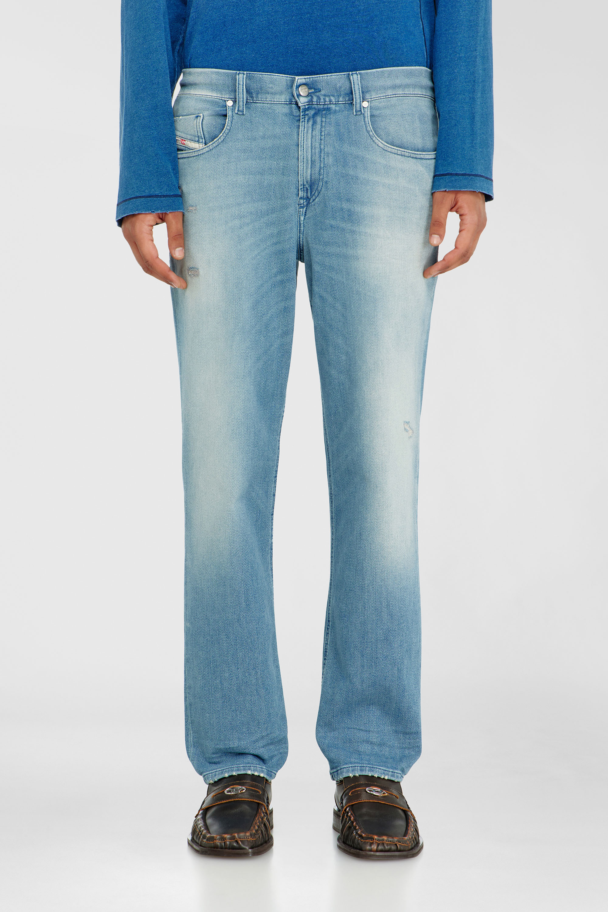 Diesel - Man's Regular 2090 D-Veekley Joggjeans&reg; 09Q21, Light Blue - 2