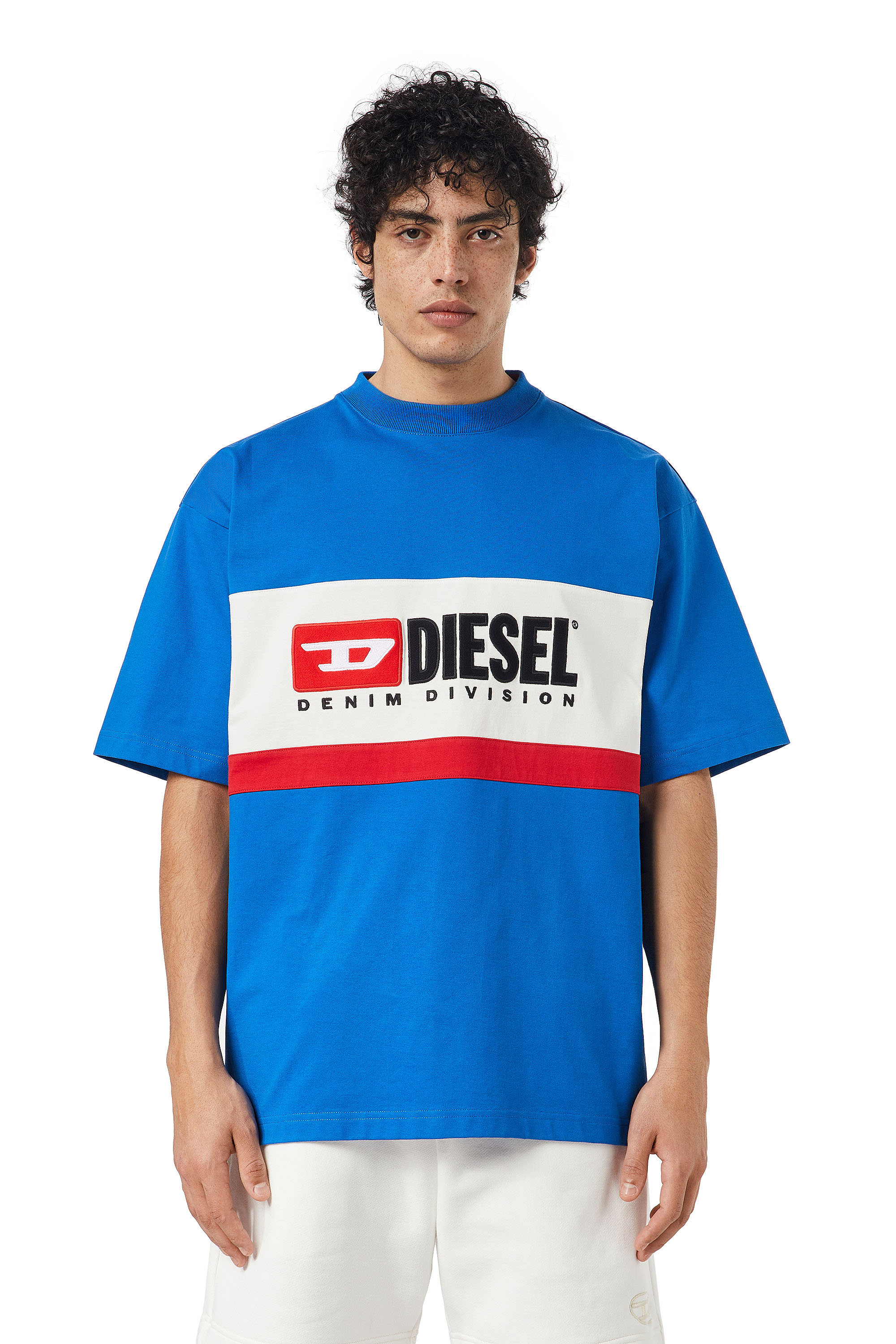 Diesel - T-STREAP-DIVISION, Blu - Image 1