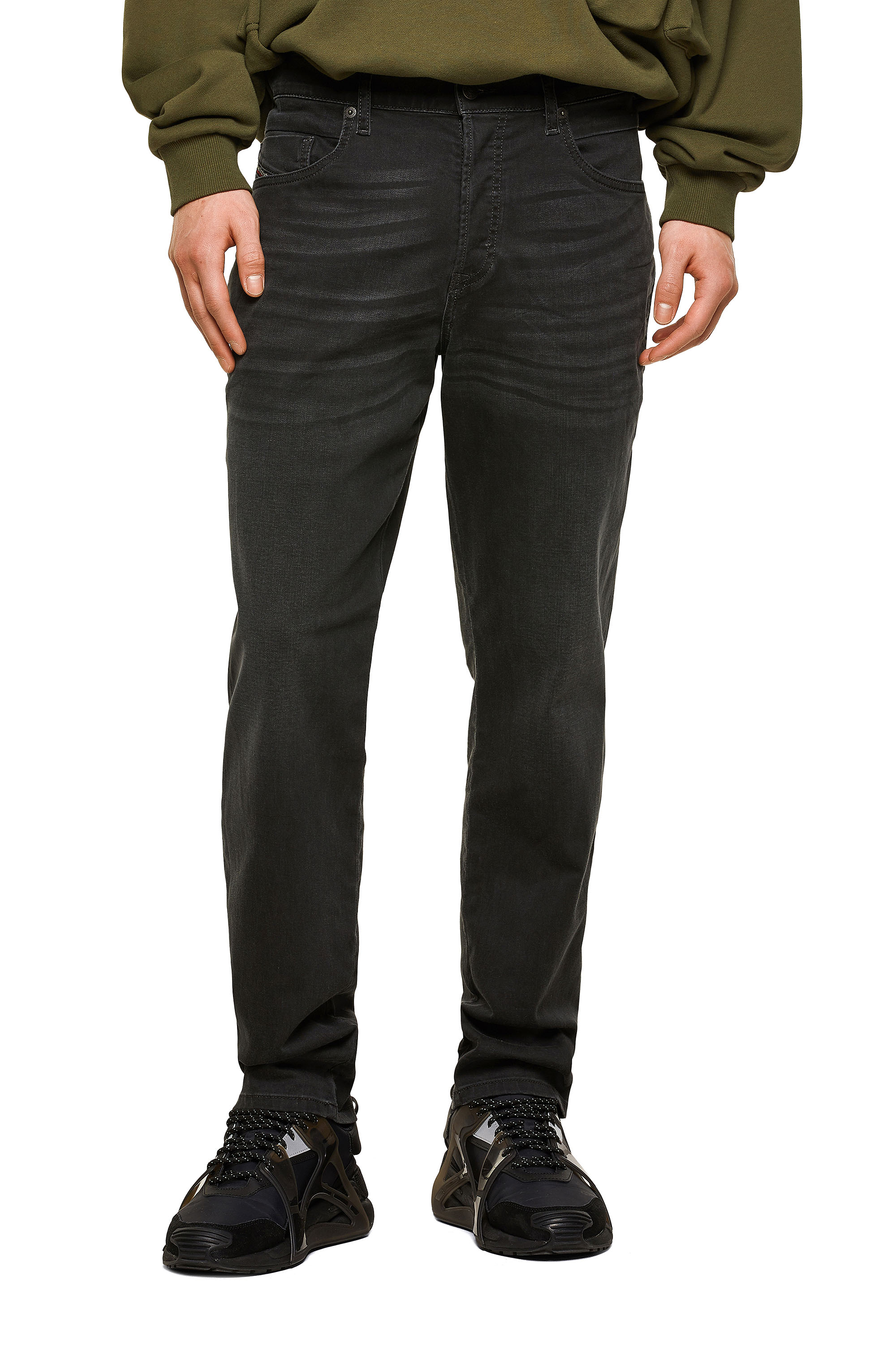 D-Fining-Chino 0699P, Grigio - Jeans