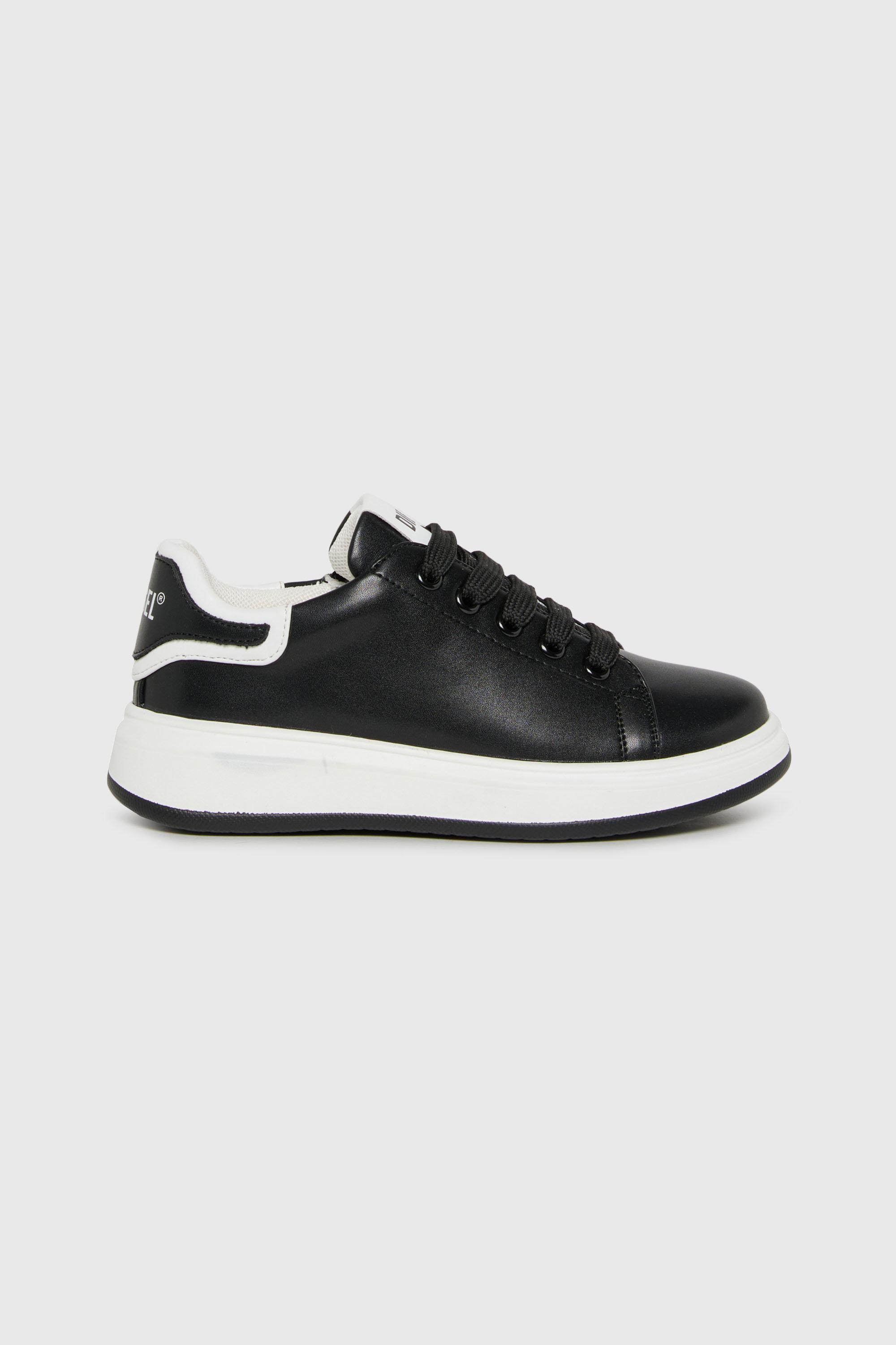 Diesel - S-MEQUIPLA, S-Mequipla-Sneakers con profili a contrasto Unisex in Nero - 1