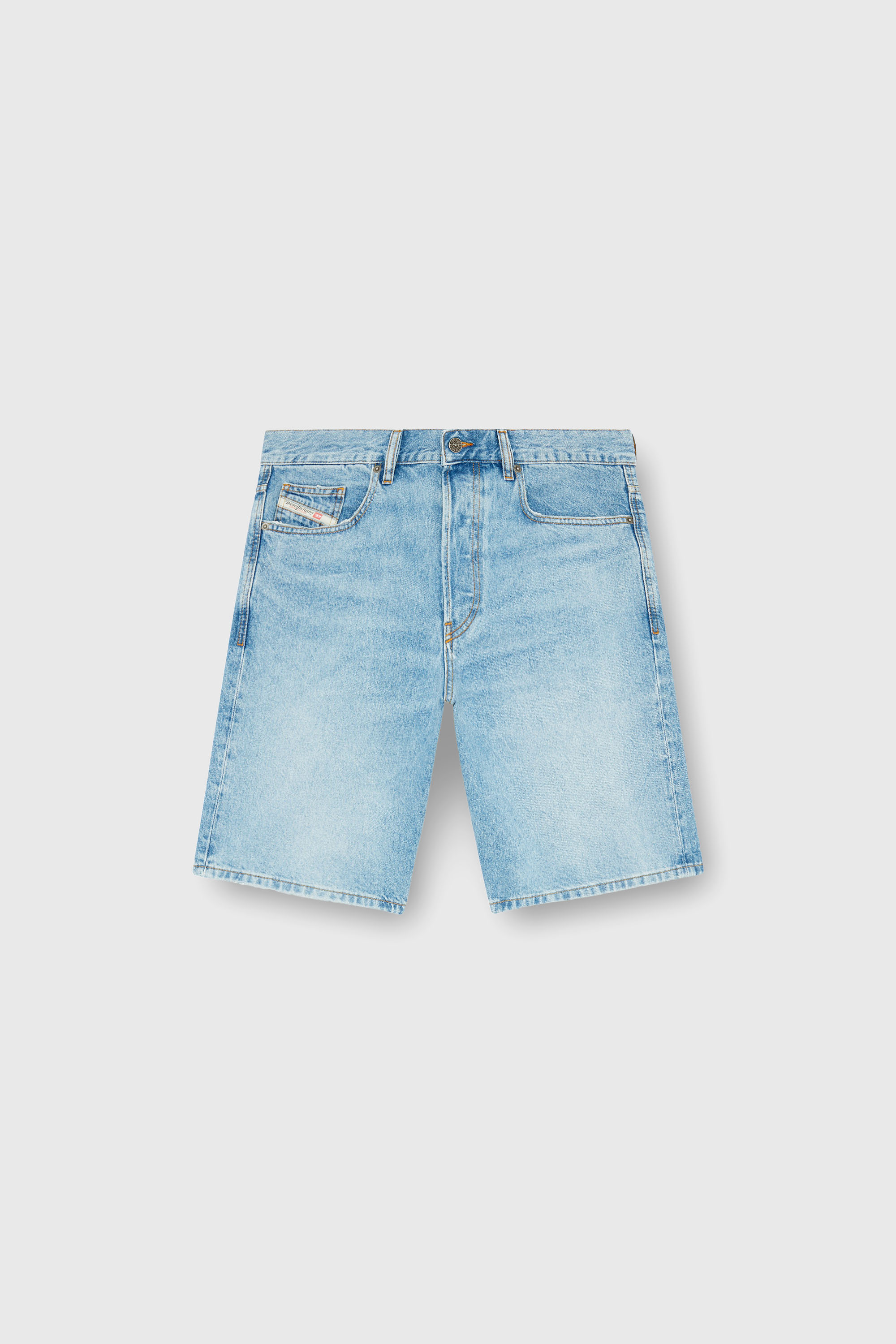 Diesel - REGULAR-SHORT, Shorts in denim Uomo in Blu - 2