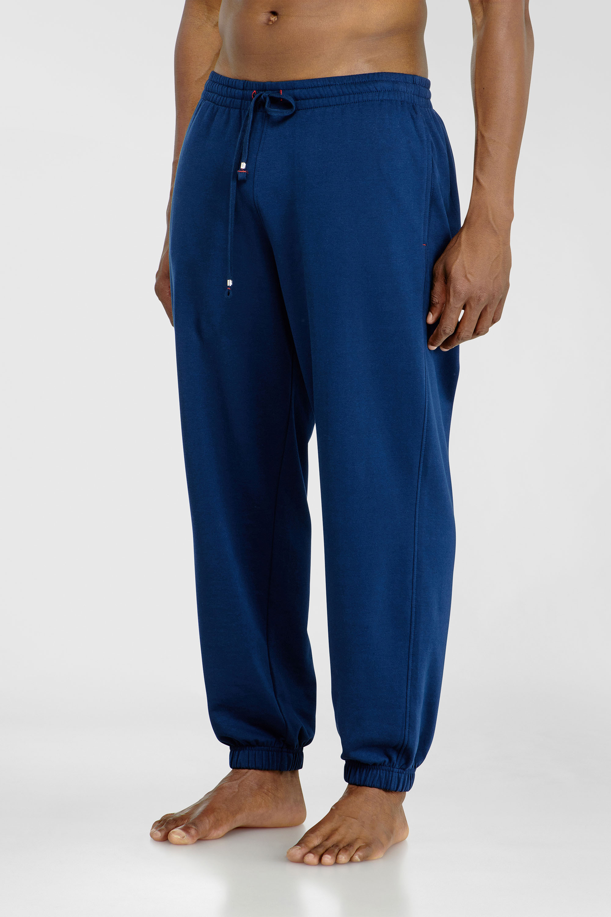Diesel - LENNY-D-CORE, Man's Sweatpants in peached cotton blend in Blue - 1