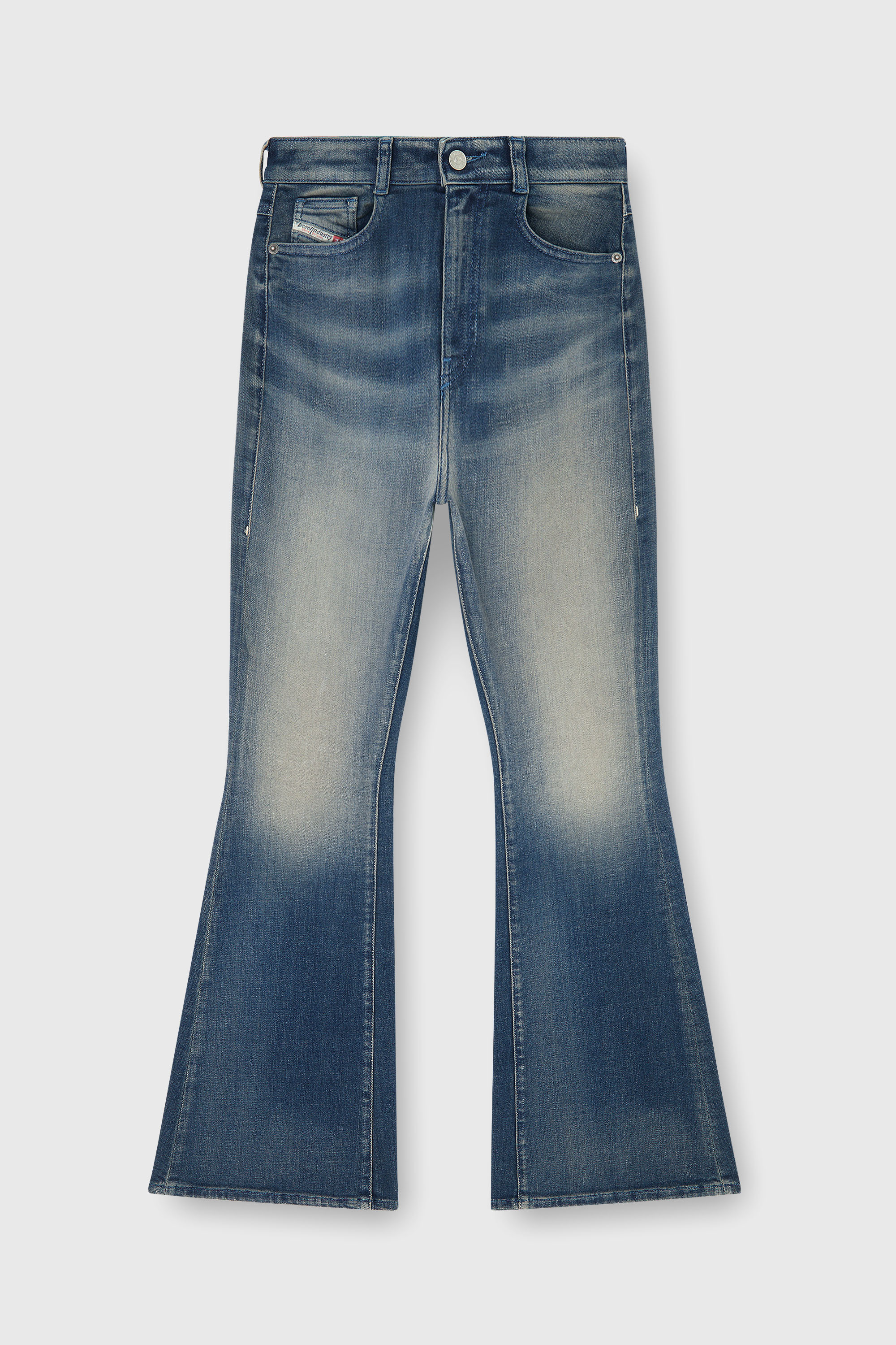 Diesel - Woman's Bootcut Jeans 1973 D-Partt 09P67, Dark Blue - 2