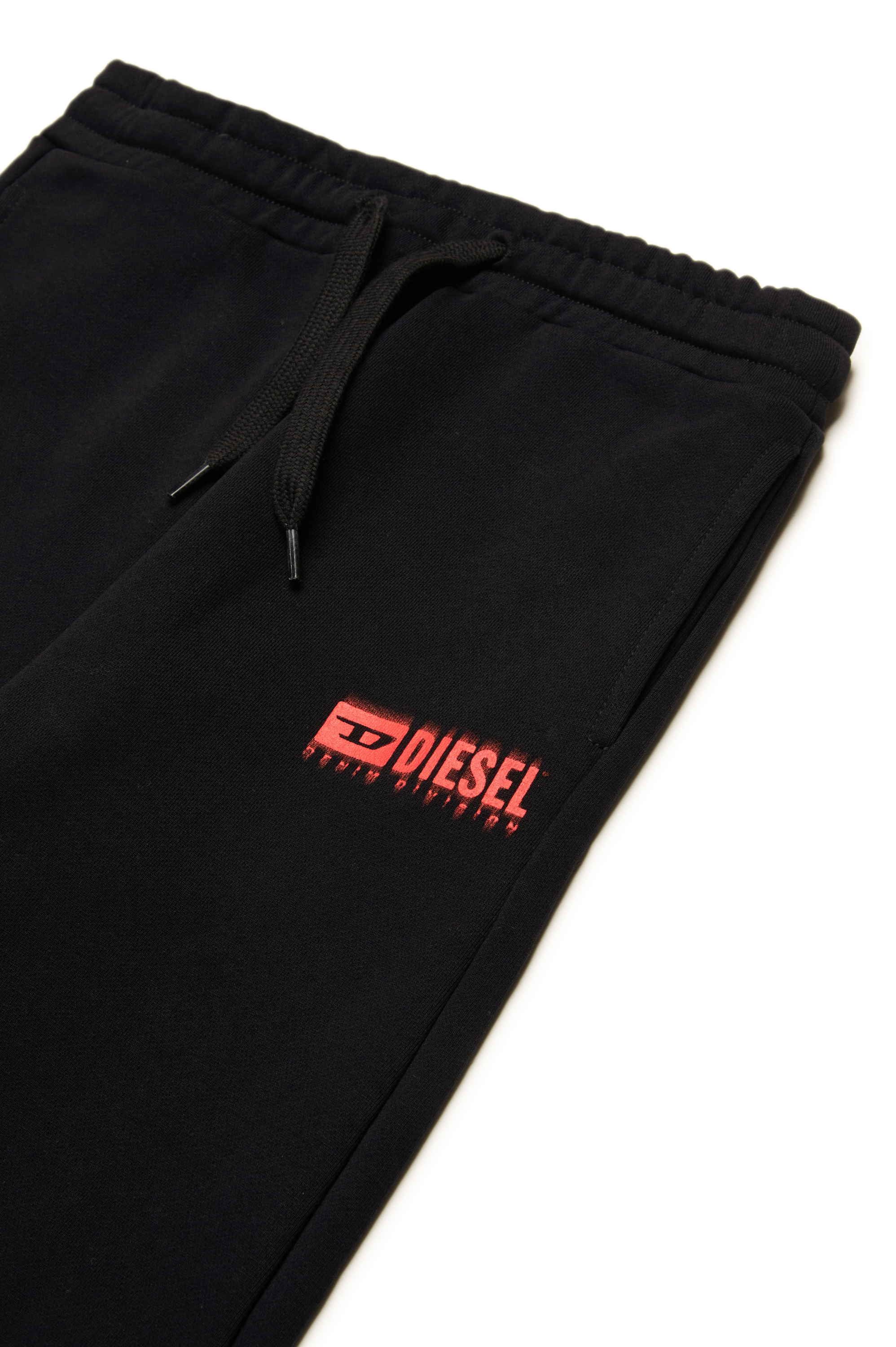 Diesel - PBASEL, Pantaloni tuta con logo dégradé Uomo in Nero - 3