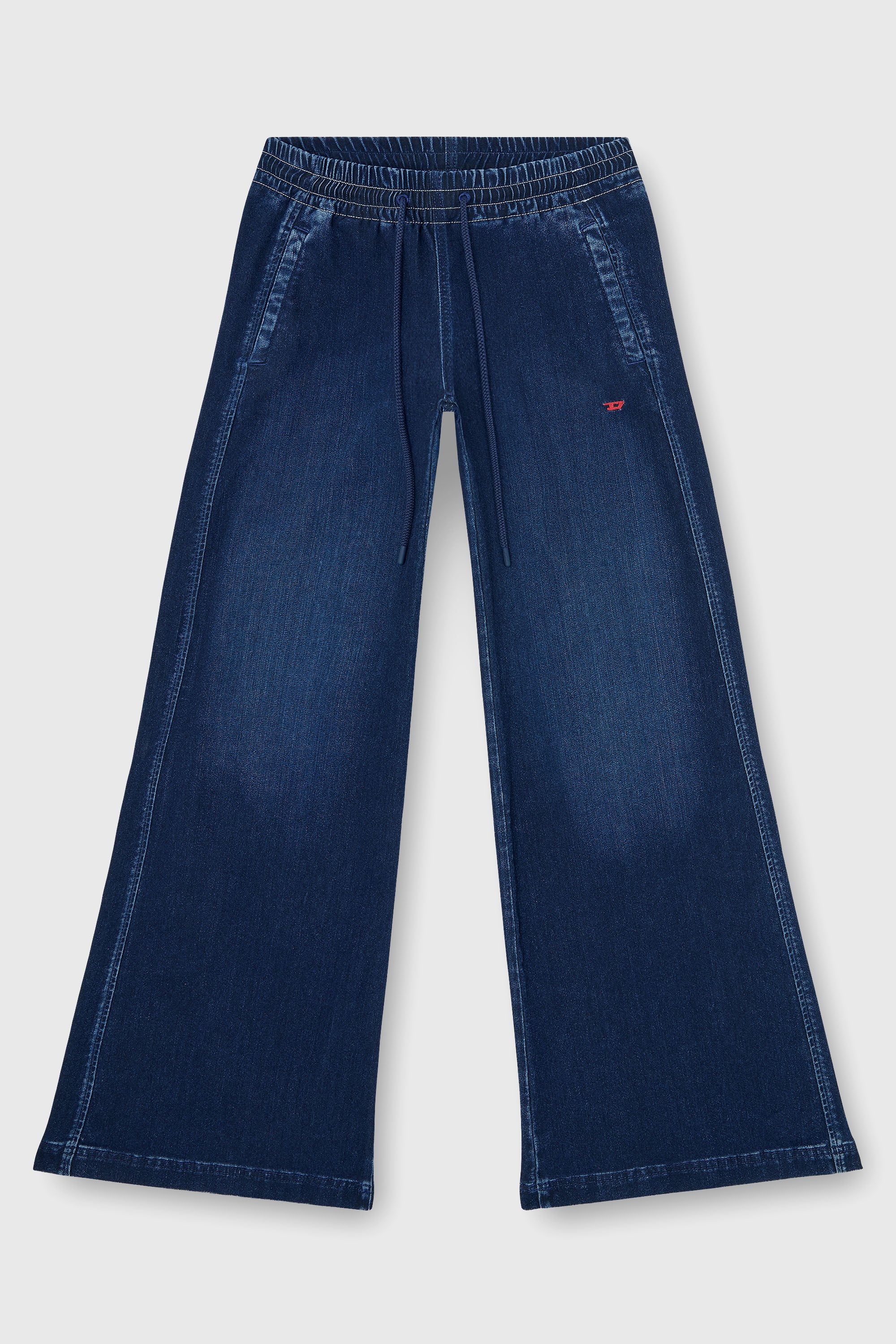 Diesel - Relaxed 2078 D-Ainty Joggjeans&reg; 09P96 Donna, Blu Scuro - Image 2