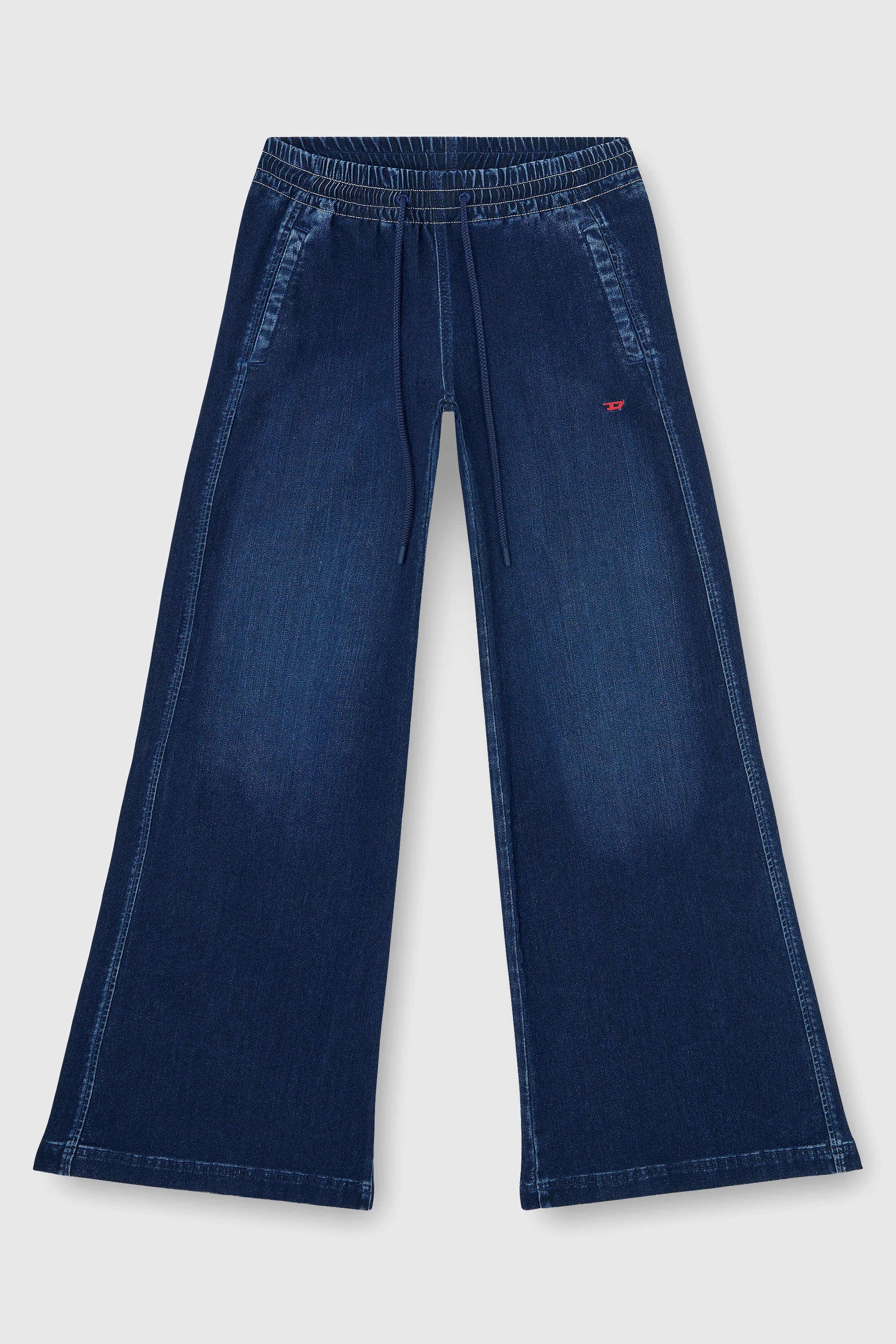 Diesel - Relaxed 2078 D-Ainty Joggjeans&reg; 09P96 Donna, Blu Scuro - Image 4