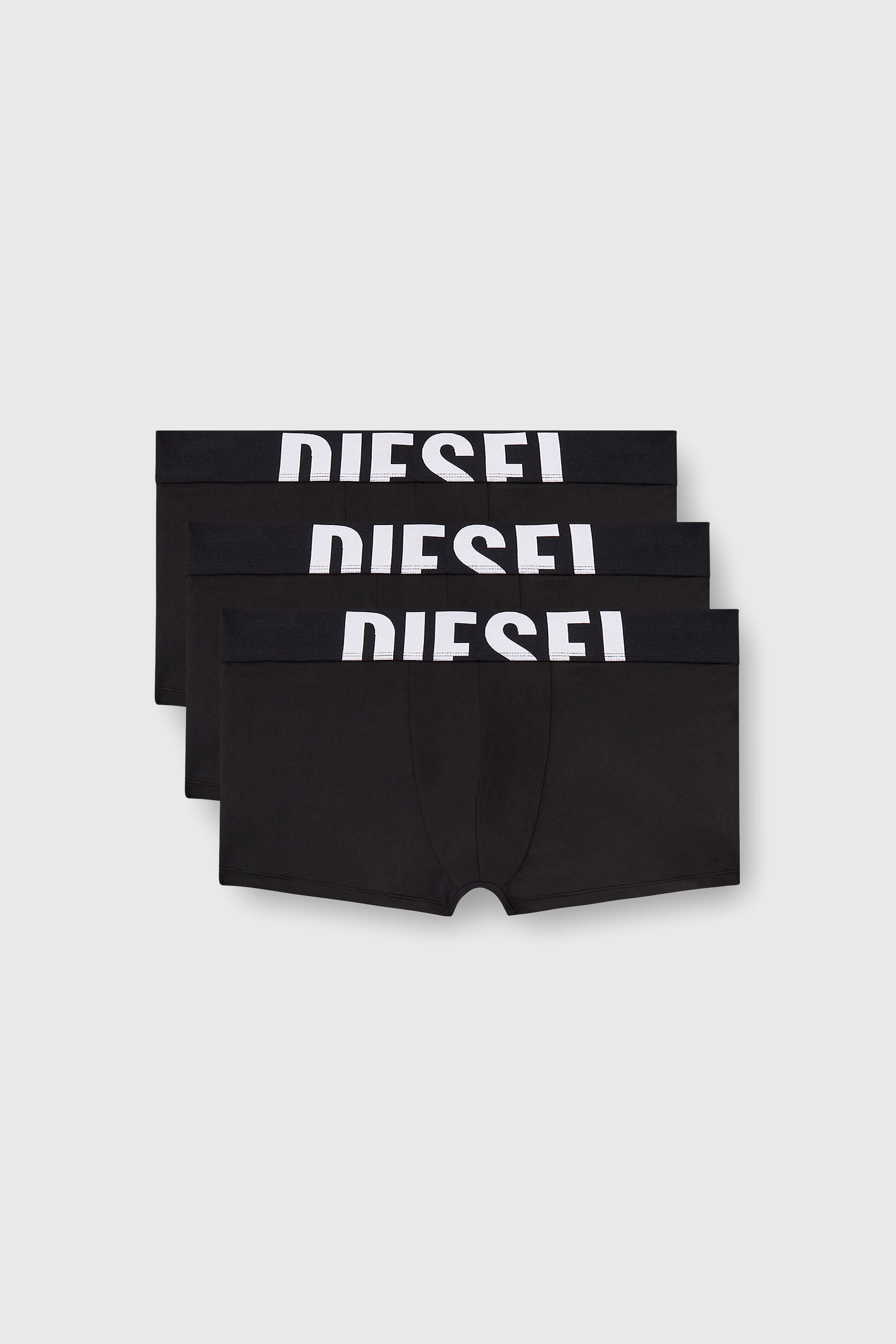 Diesel - DAMIEN-D-POP-3PACK-55, Set da tre boxer in microfibra Uomo in Nero - 1