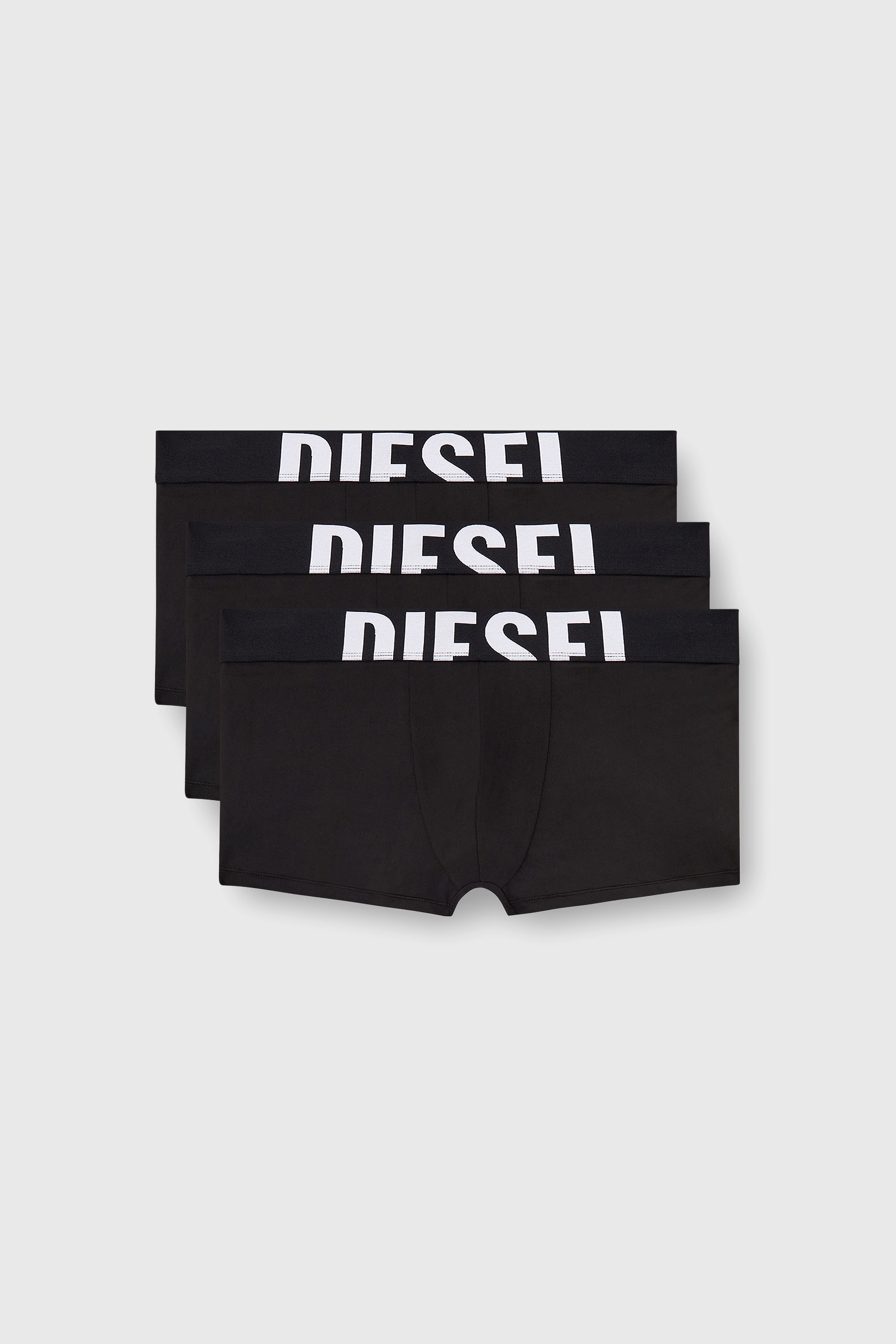 Diesel - DAMIEN-D-POP-3PACK-55, Set da tre boxer in microfibra Uomo in Nero - 2