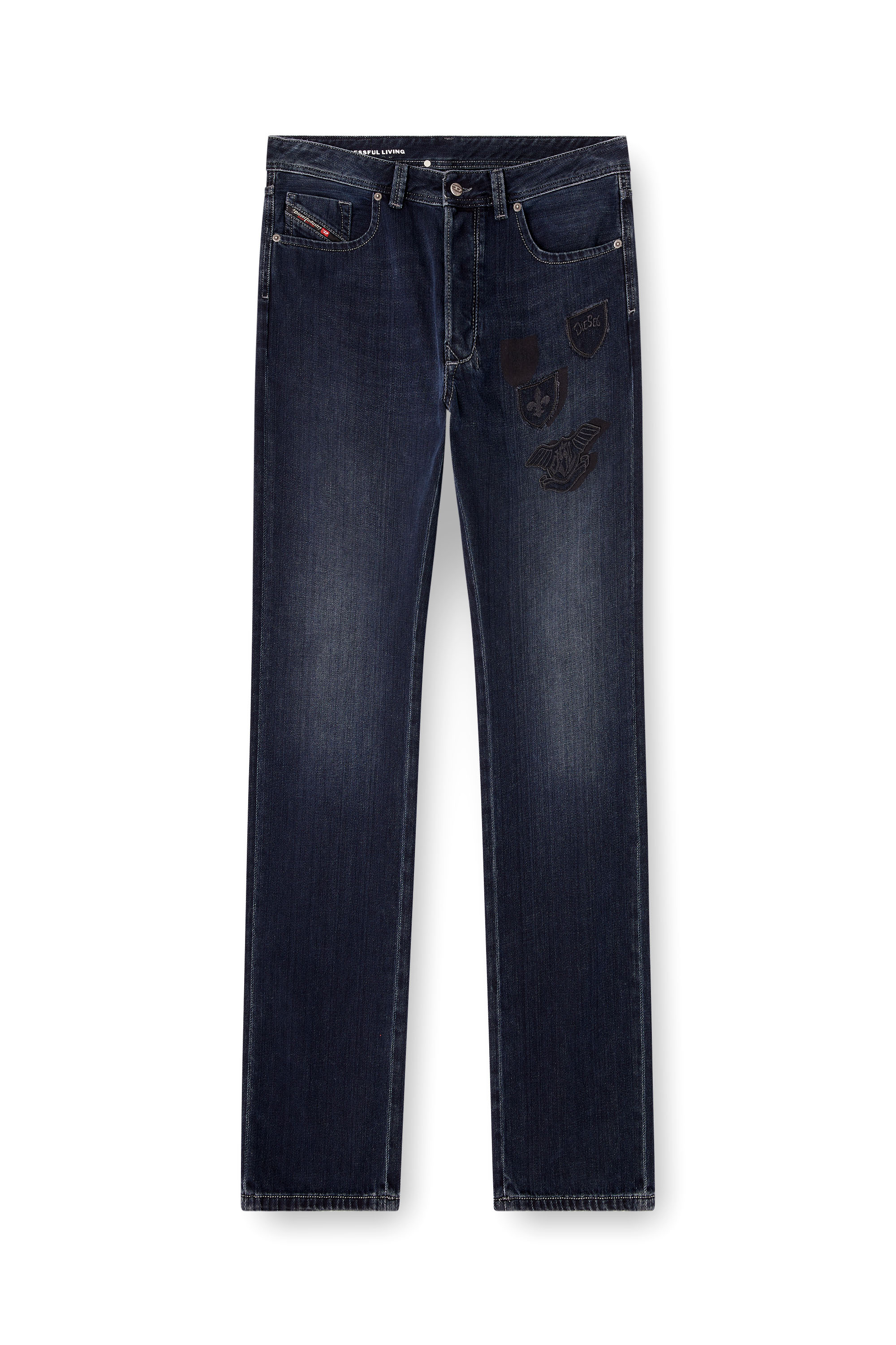 Diesel - Regular Jeans 1985 Larkee 09Q19 Uomo, Blu Scuro - Image 3