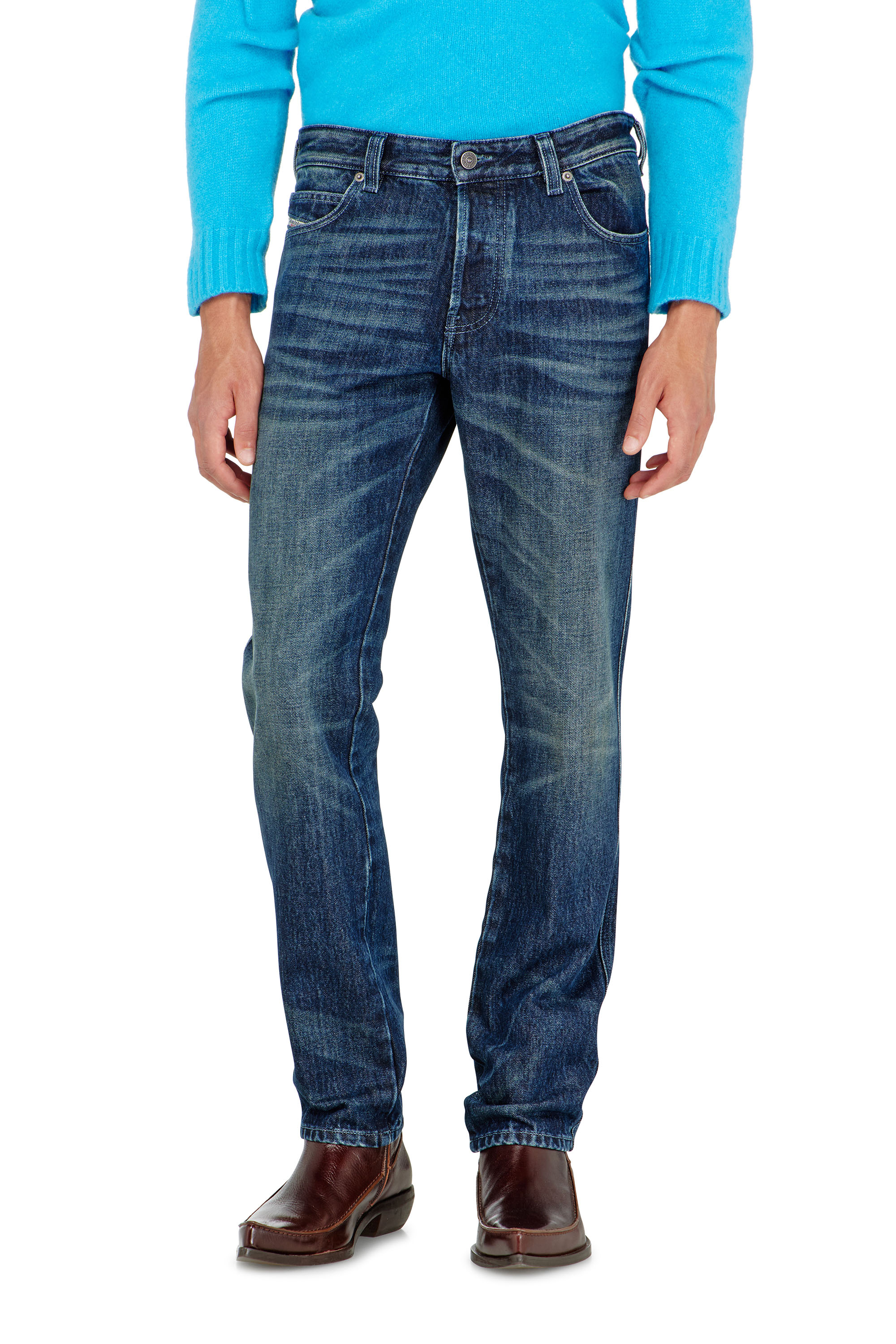 Diesel - Slim Jeans 1993 D-Vyl 007FZ Uomo, Blu Scuro - Image 4