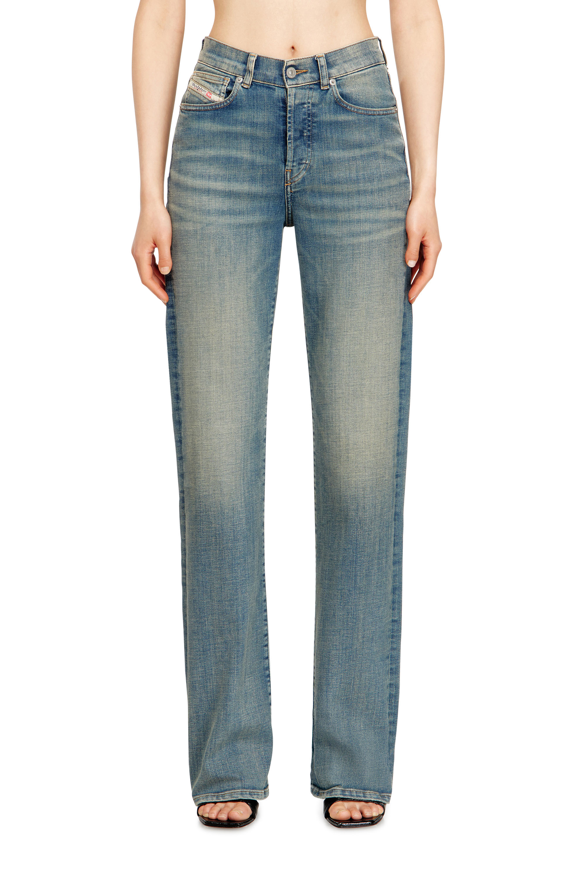 Diesel - Regular Jeans 1971 D-Sent 09N32 Donna, Blu medio - Image 1