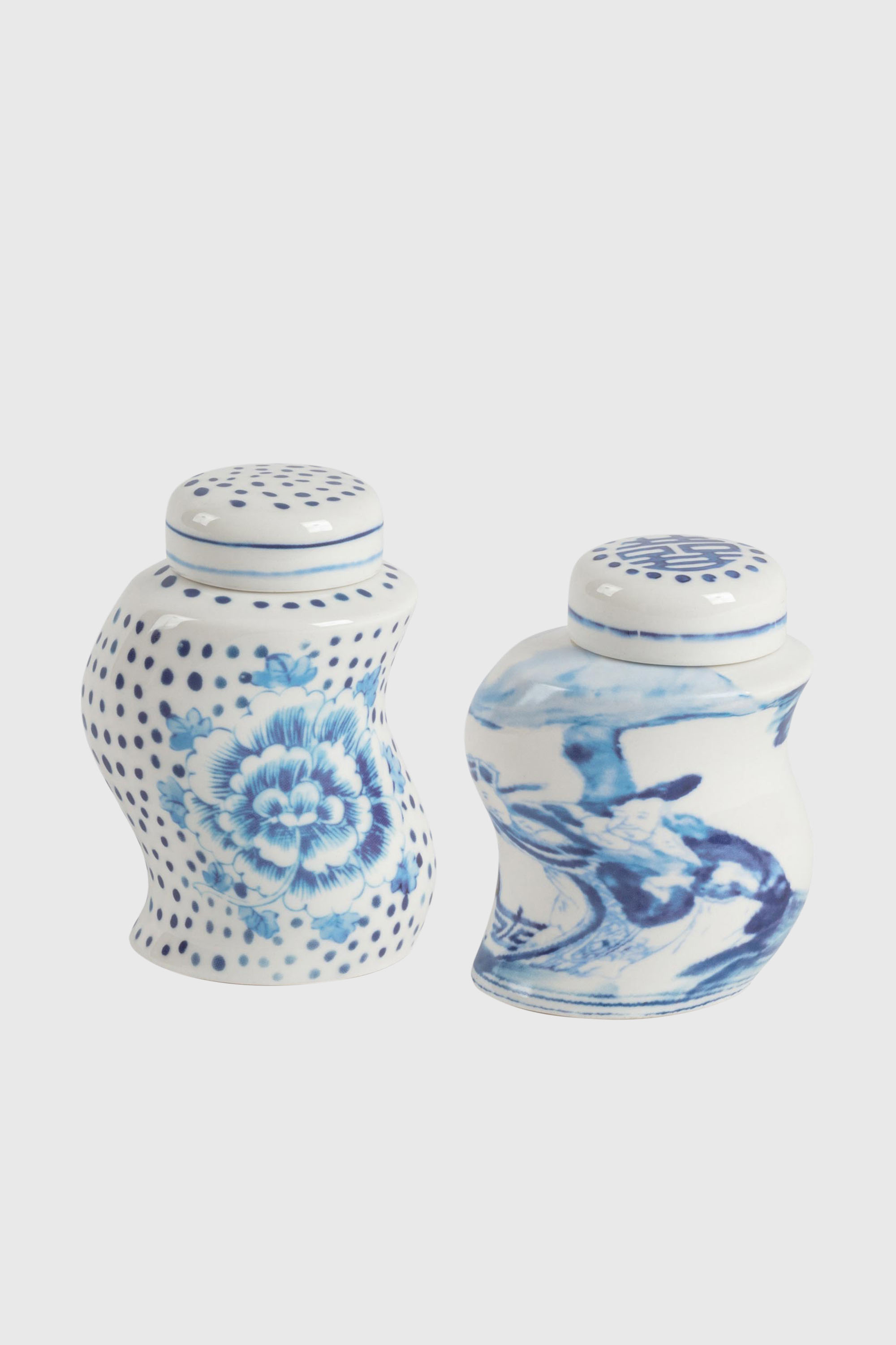 Diesel - 11289 PORCELAIN SPICES SHAKER SET "CLASS, Set in porcellana per spezie Unisex in Multicolor - 1