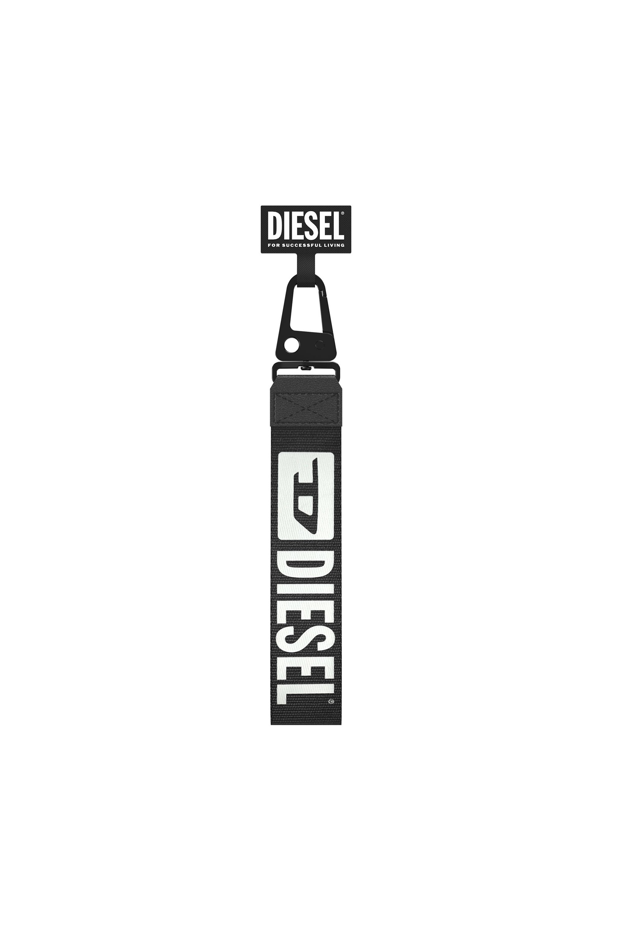 Diesel - 60191 WRIST STRAP, Cinturino universale porta smartphone Unisex in Nero - 1