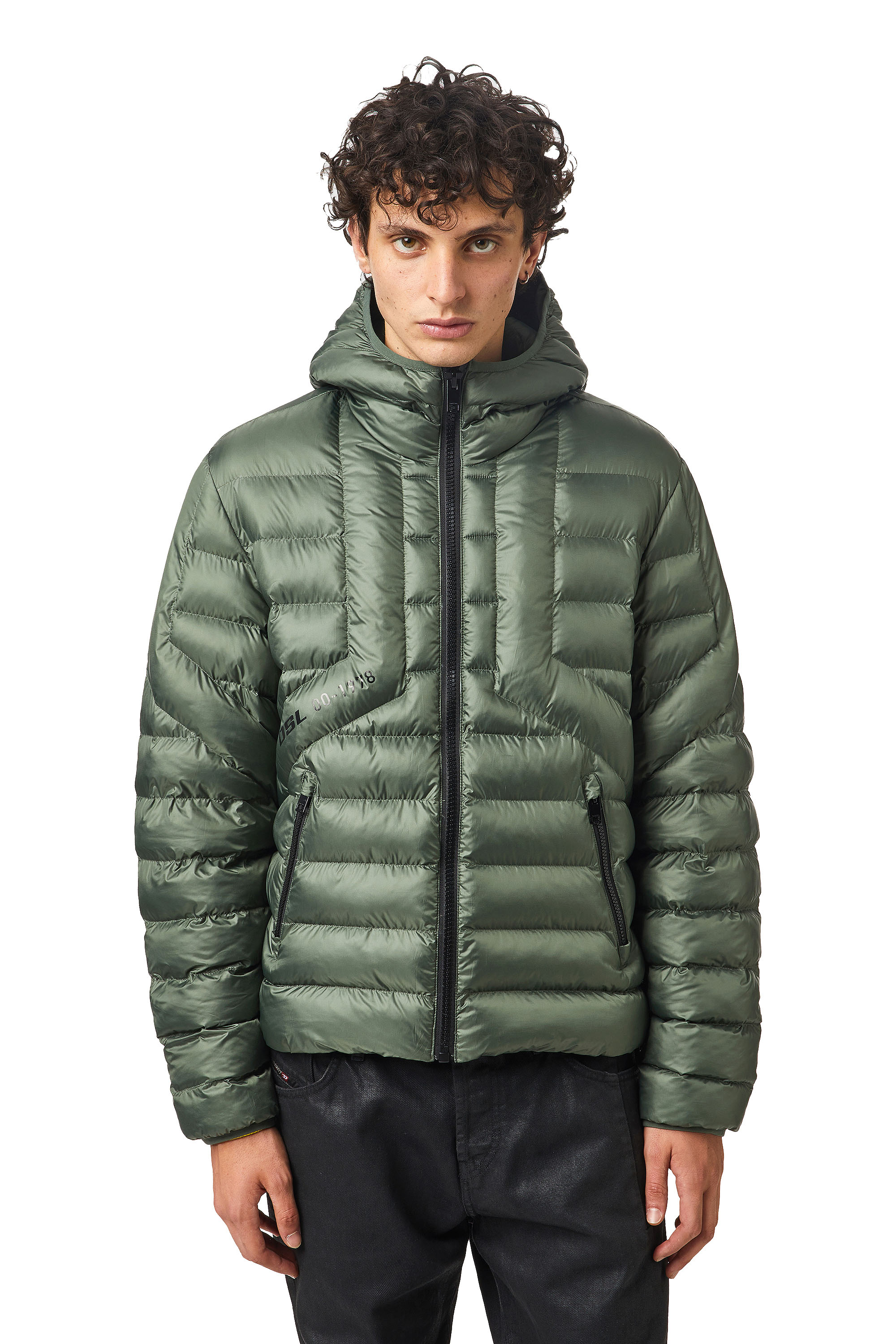 W-DWAIN-21, Verde - Giacche invernali