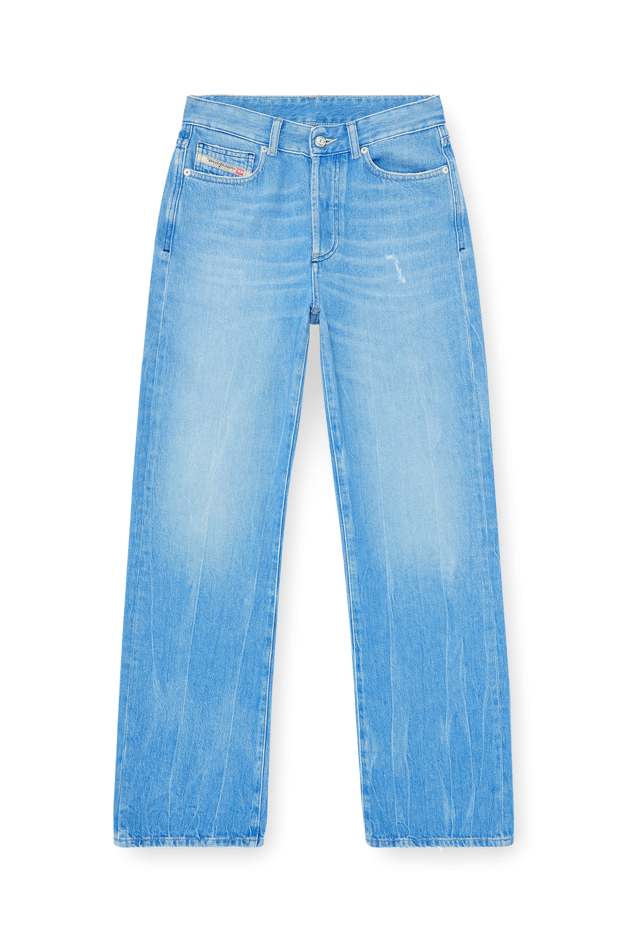 Diesel - Regular Jeans 1971 D-Sent 09P88 Donna, Blu Chiaro - Image 3