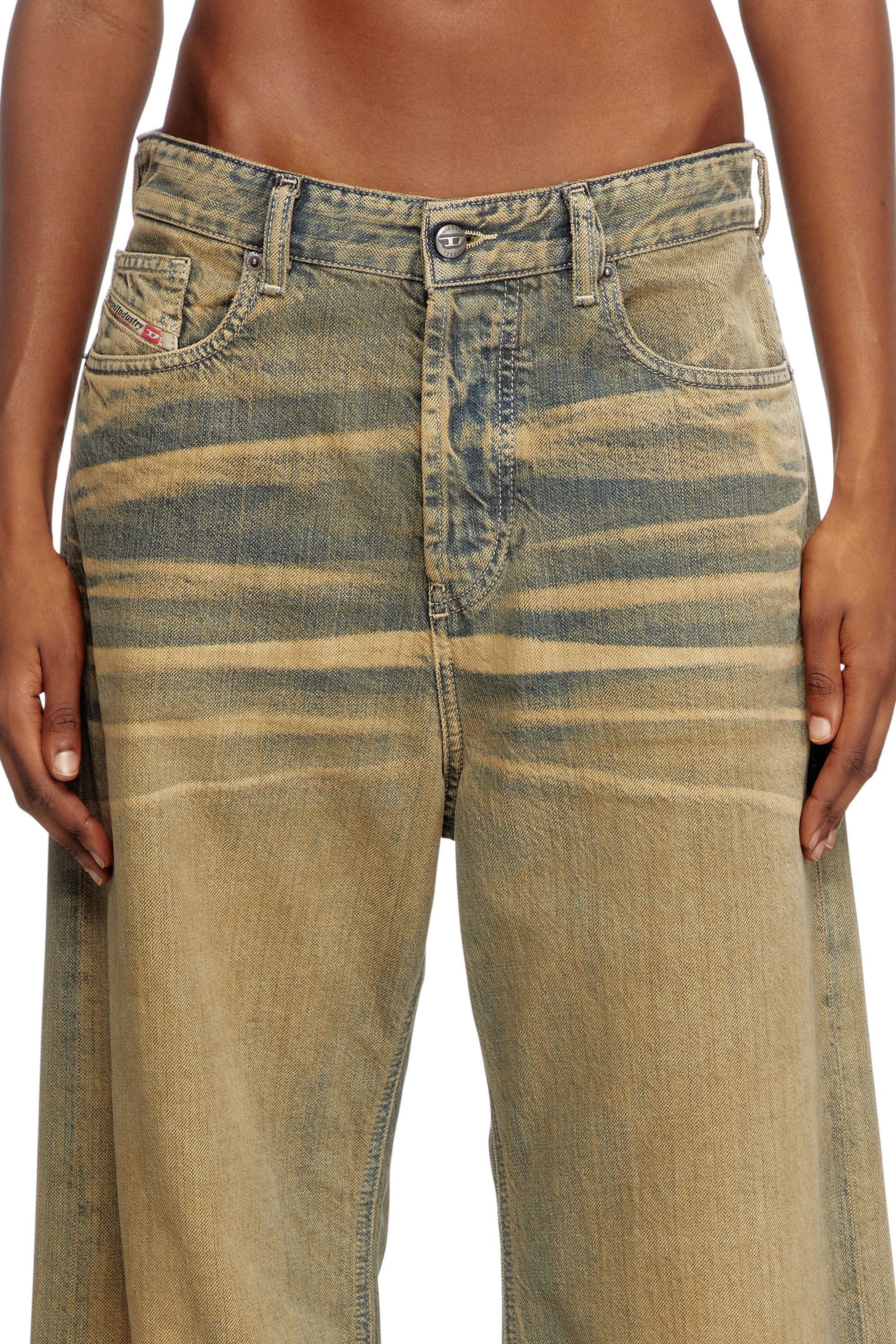 Diesel - Relaxed Jeans 1996 D-Sire 09L49 Donna, Blu medio - Image 4