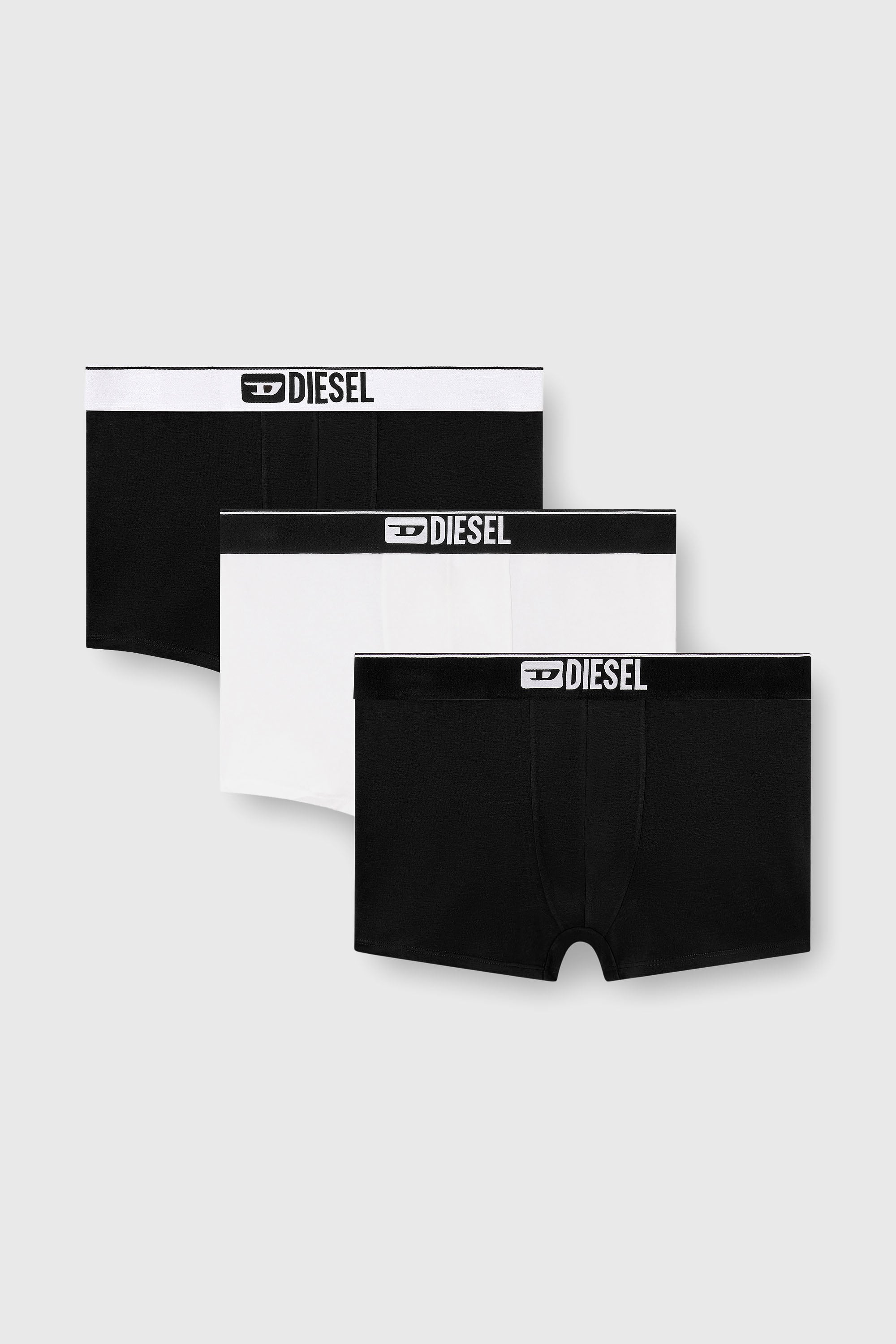 Diesel - UMBX-DAMIENTHREEPACK, Set da tre boxer tinta unita Uomo in Multicolor - 1