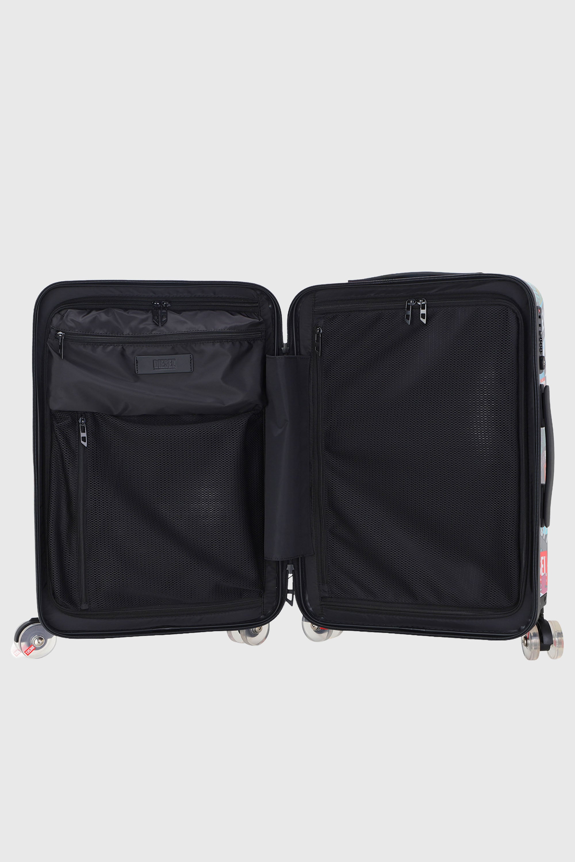 Diesel - DIESEL PC PRINTED TROLLEY-STICKERS- DSL0, Unisex's Sticker style suitcase size S in Multicolor - 4