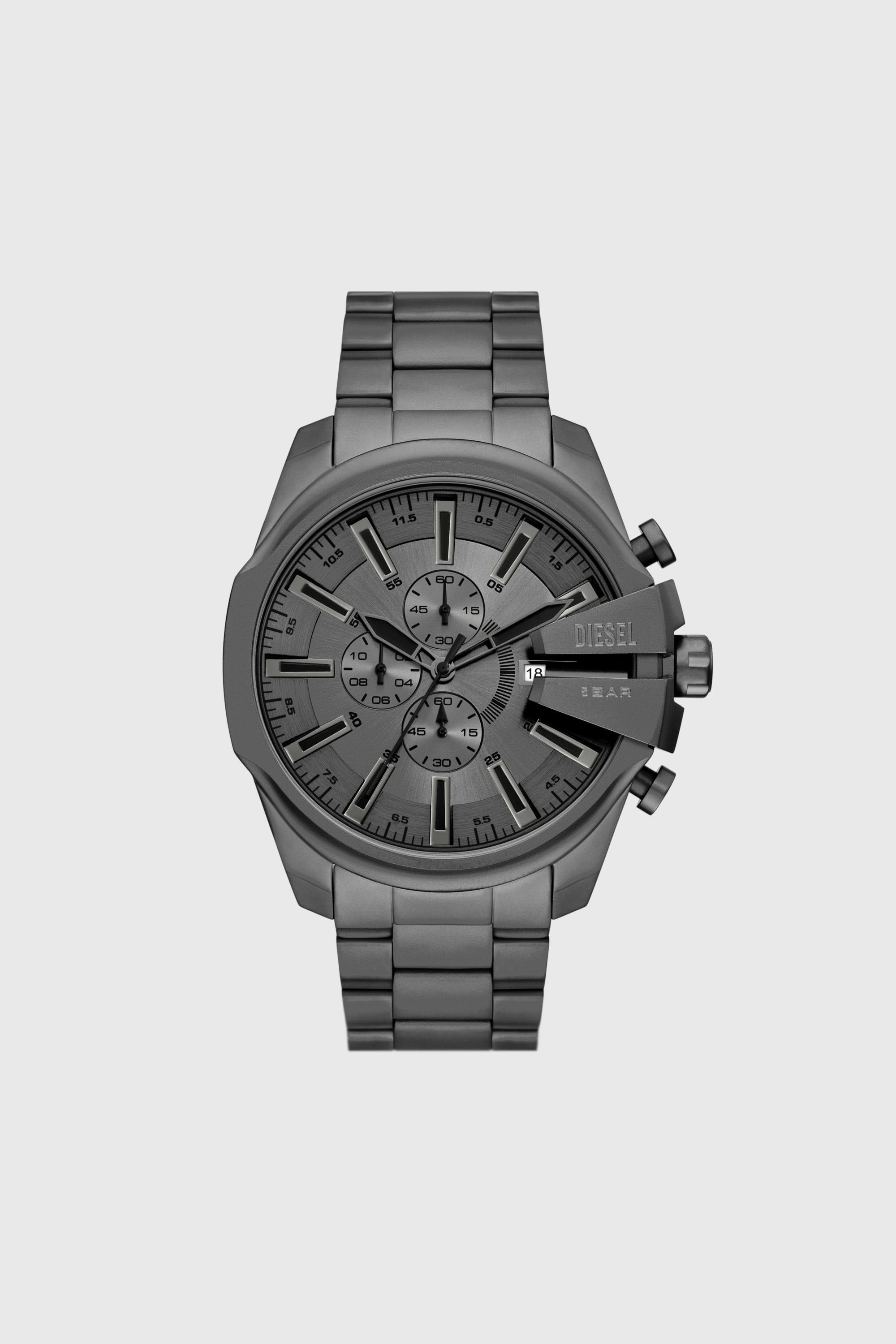 Diesel - DZ4676, Orologio Mega Chief Slim in acciaio inossidabile Uomo in Grigio - 1