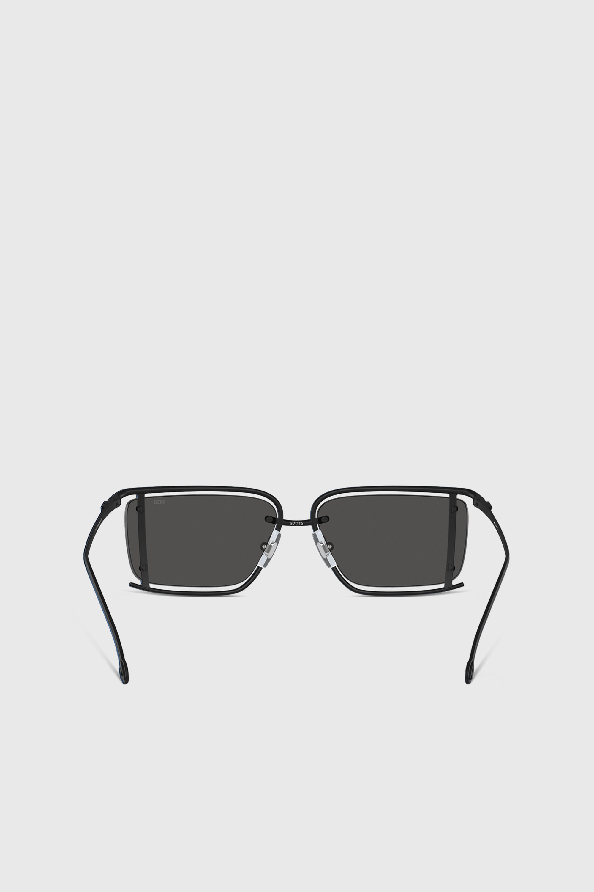 Diesel - 0DL1002, Occhiali da sole rettangolari Unisex in Nero - 3
