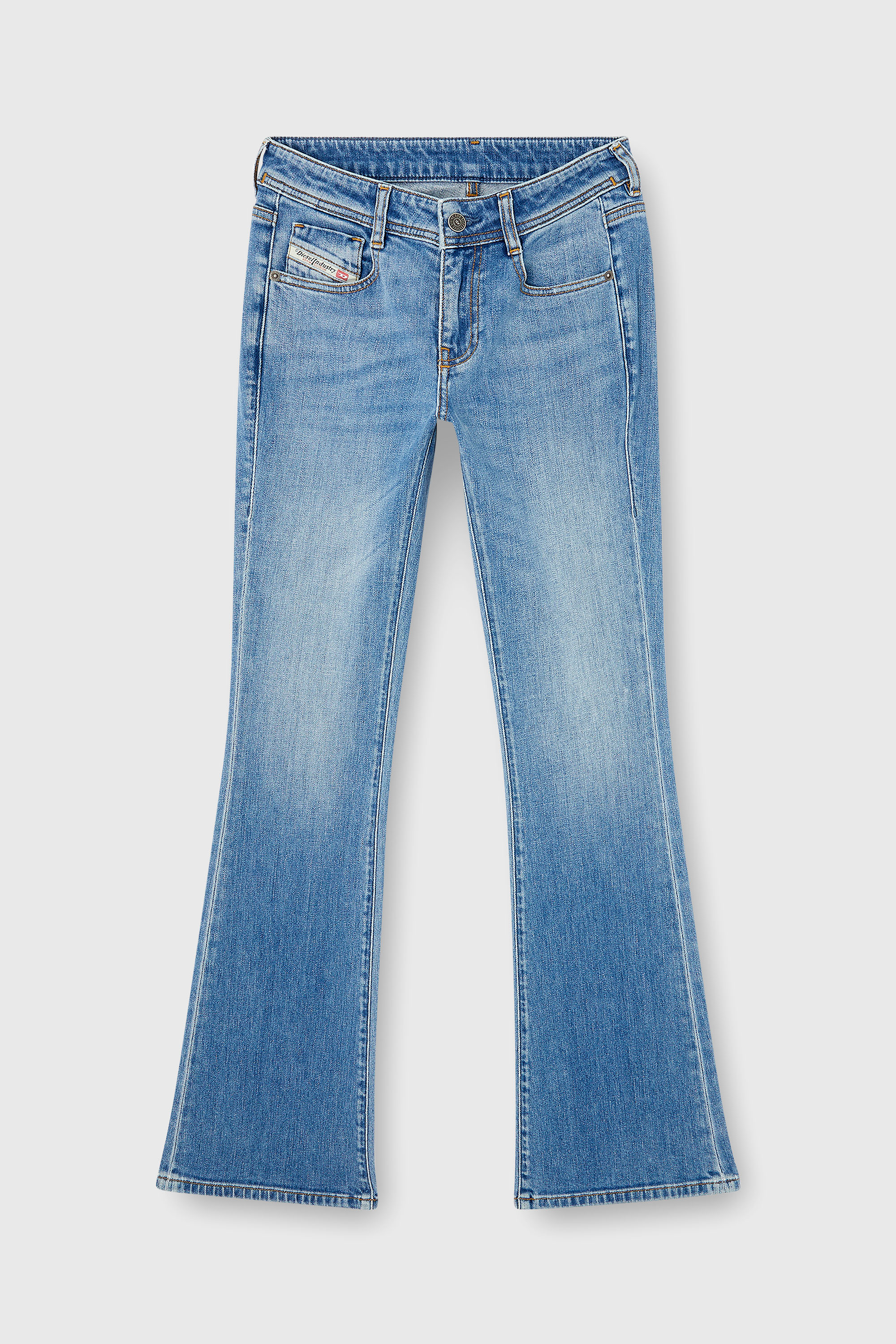 Diesel - Bootcut Jeans 1969 D-Ebbey 0ADBH Donna, Blu Chiaro - Image 2