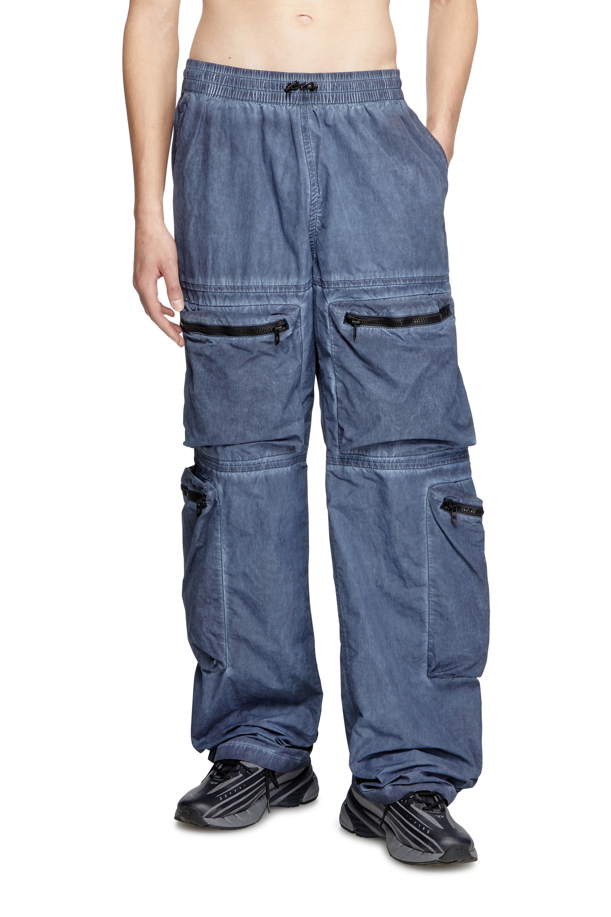 Diesel - P-NOODE-A, Pantaloni utility Uomo in Blu - 1