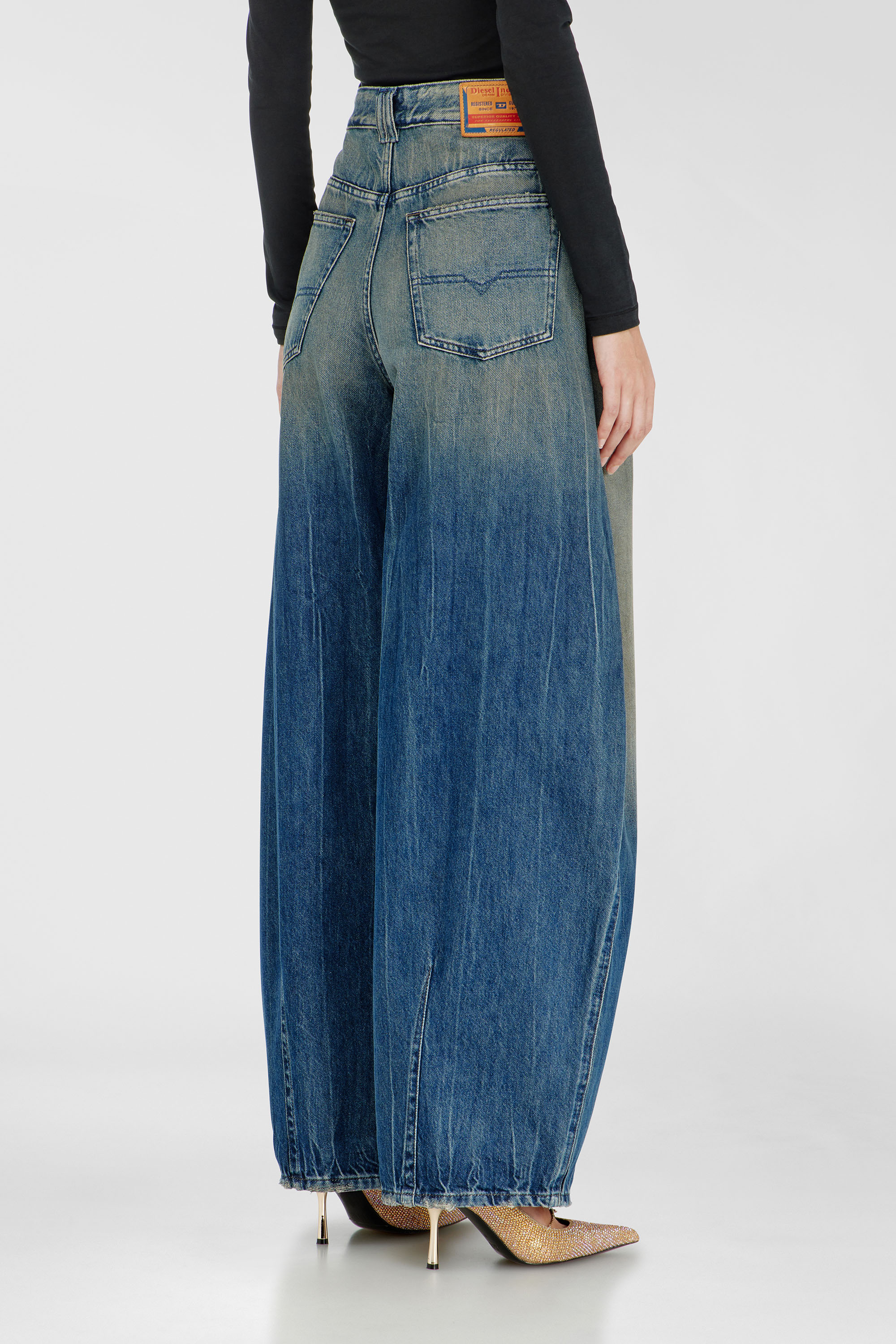 Diesel - Relaxed Jeans 1987 D-Khelz 09Q72 Donna, null - Image 5