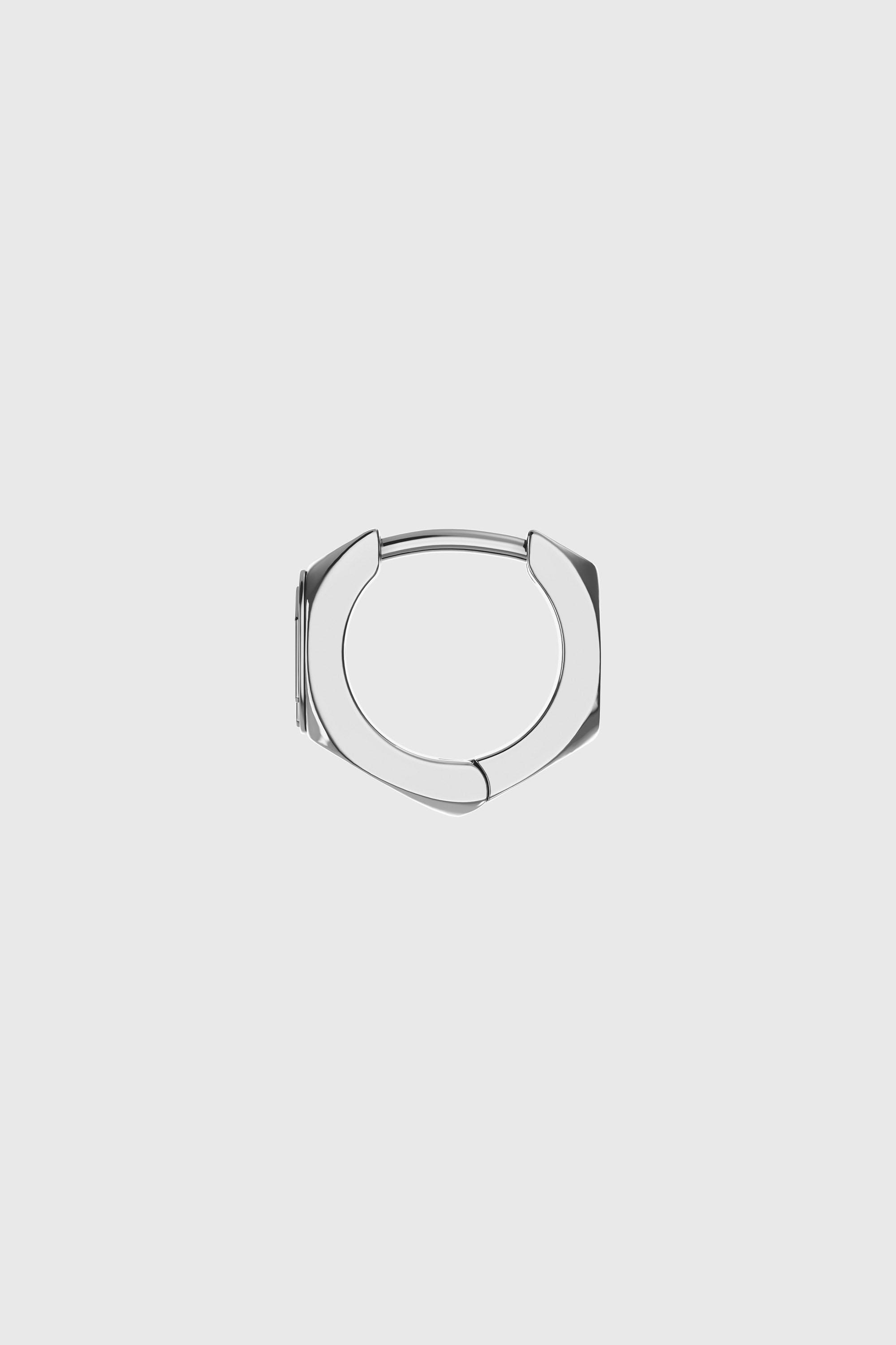 Diesel - DX1692040 JEWELLERY, Orecchino singolo a cerchio in acciaio inox Unisex in Argento - 2